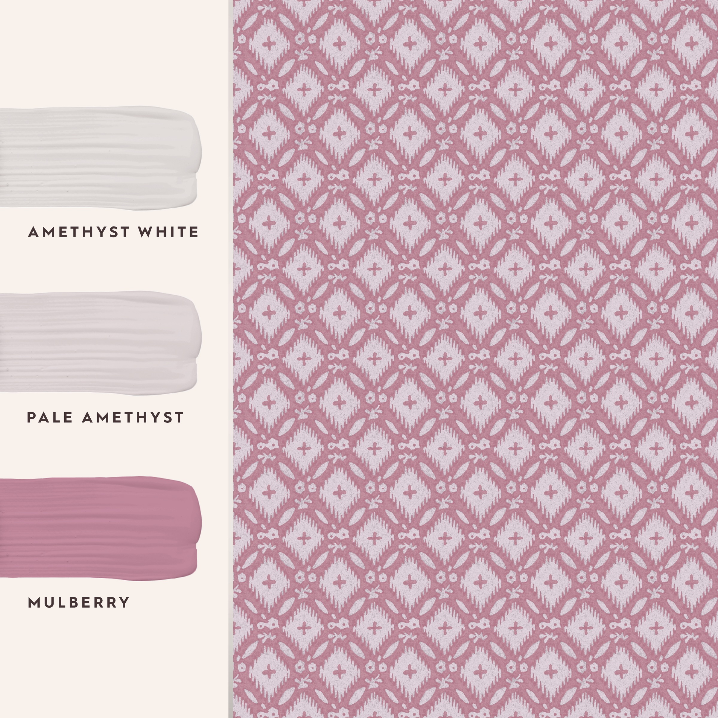 LAURA ASHLEY Vliestapete »Whitebrook«, geometrisch, 10mx52cm (ca. 5m2)