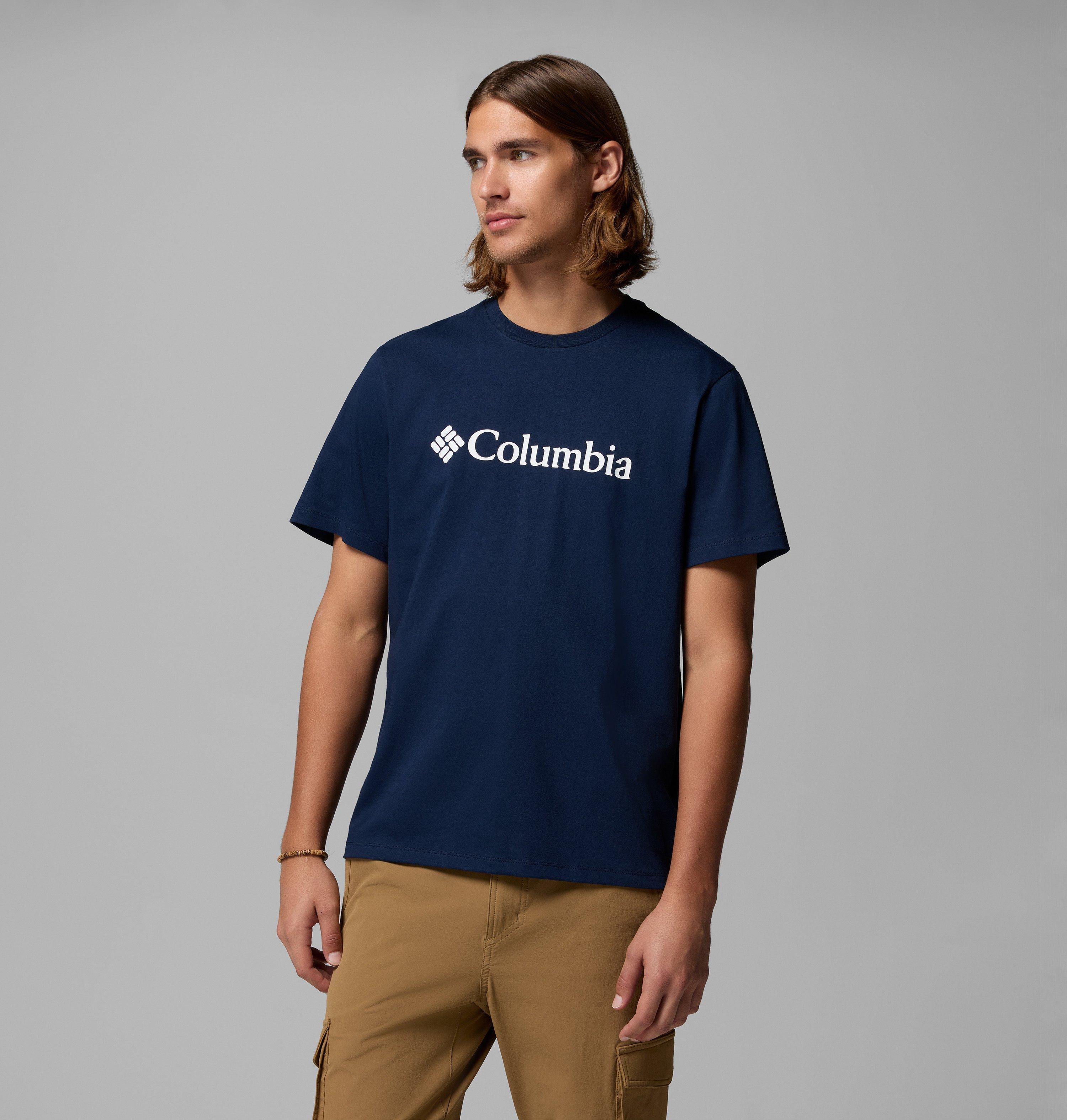 Columbia T-Shirt "CSC Basic Logo Tee" Kurzarm, mit Rundhalsausschnitt, aus Baumwolle, sportliche Passform