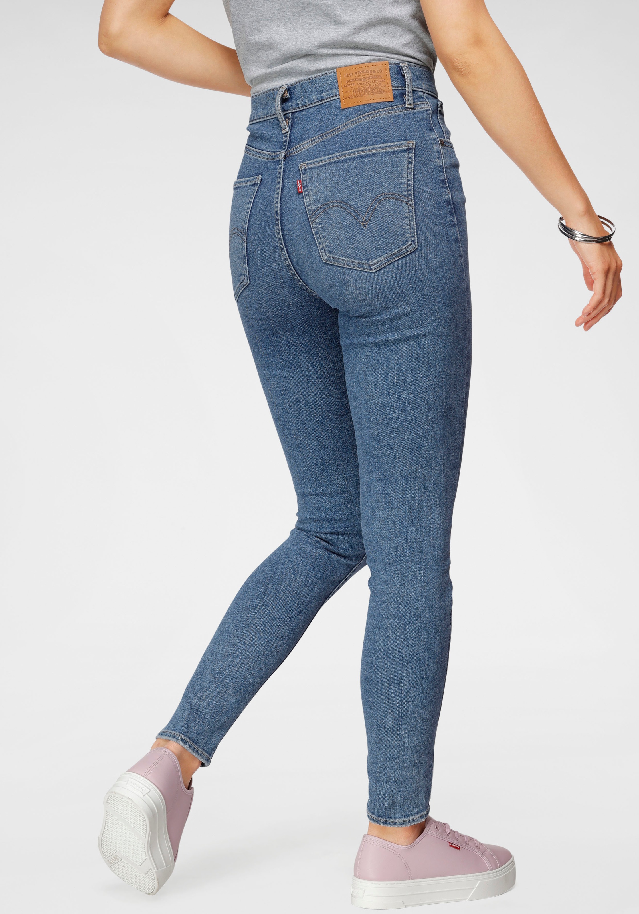 Levis® Skinny Fit Jeans Mile High Super Skinny Für Bestellen Baur