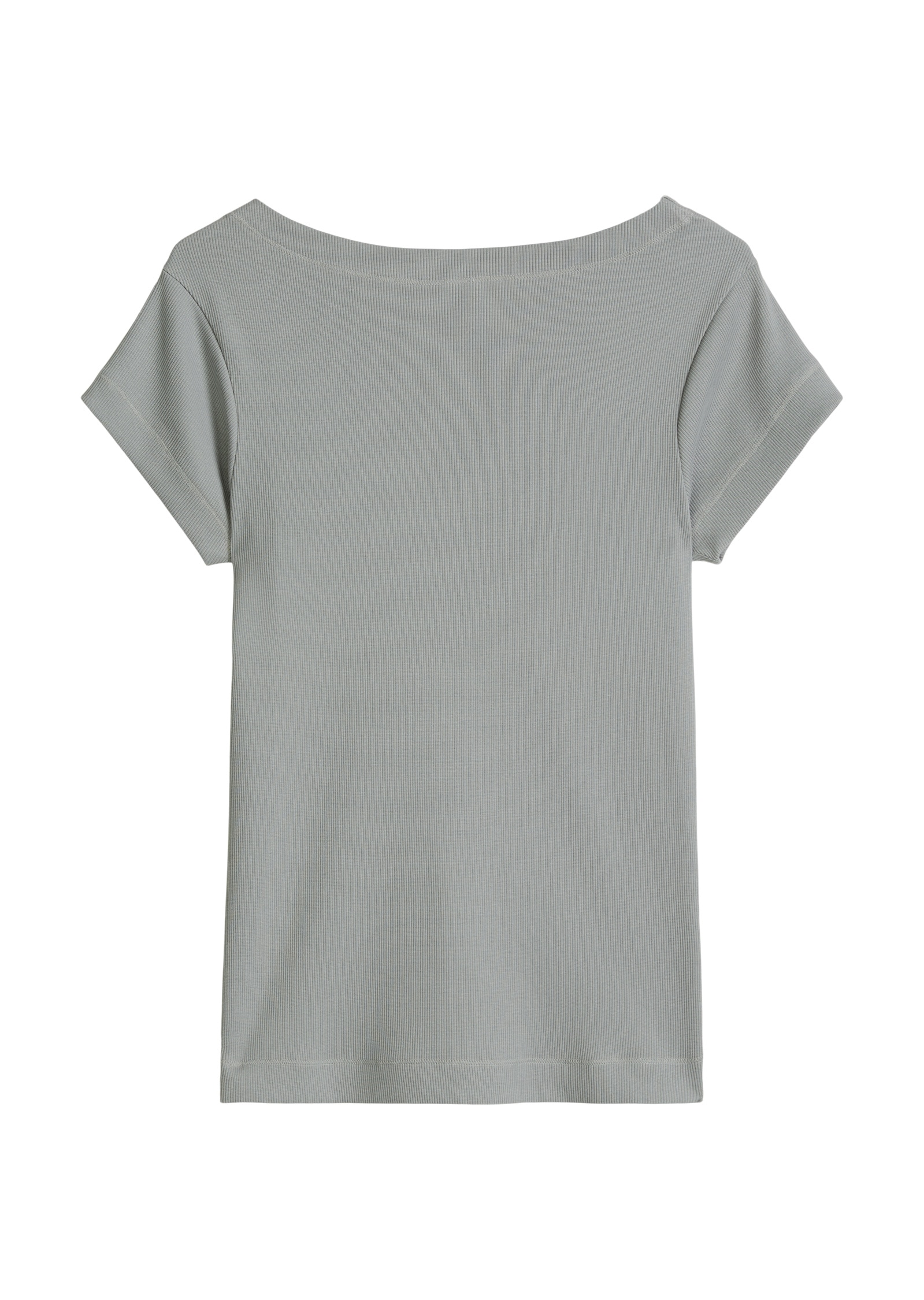 Marc O'Polo T-Shirt »aus elastischem Rippjersey«