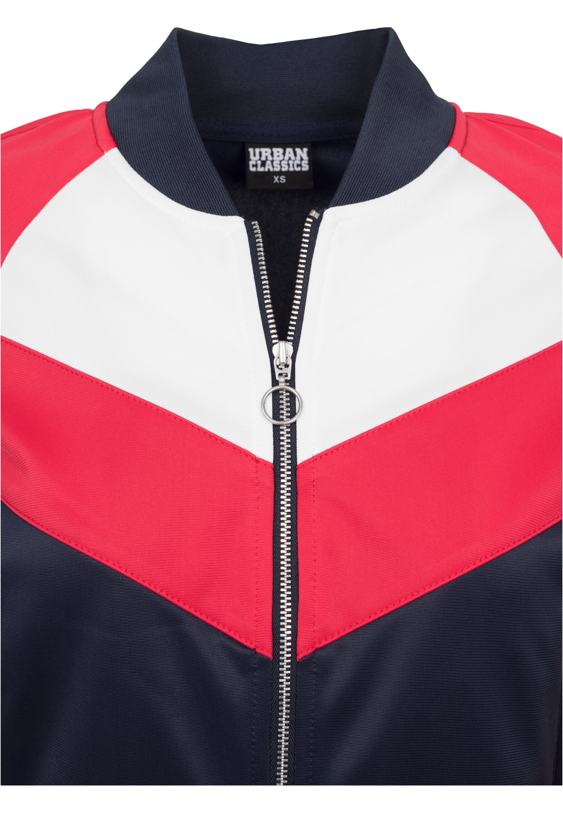 URBAN CLASSICS Allwetterjacke »Urban Classics Damen Ladies Short Raglan Track Jacket«, (1 St.), ohne Kapuze