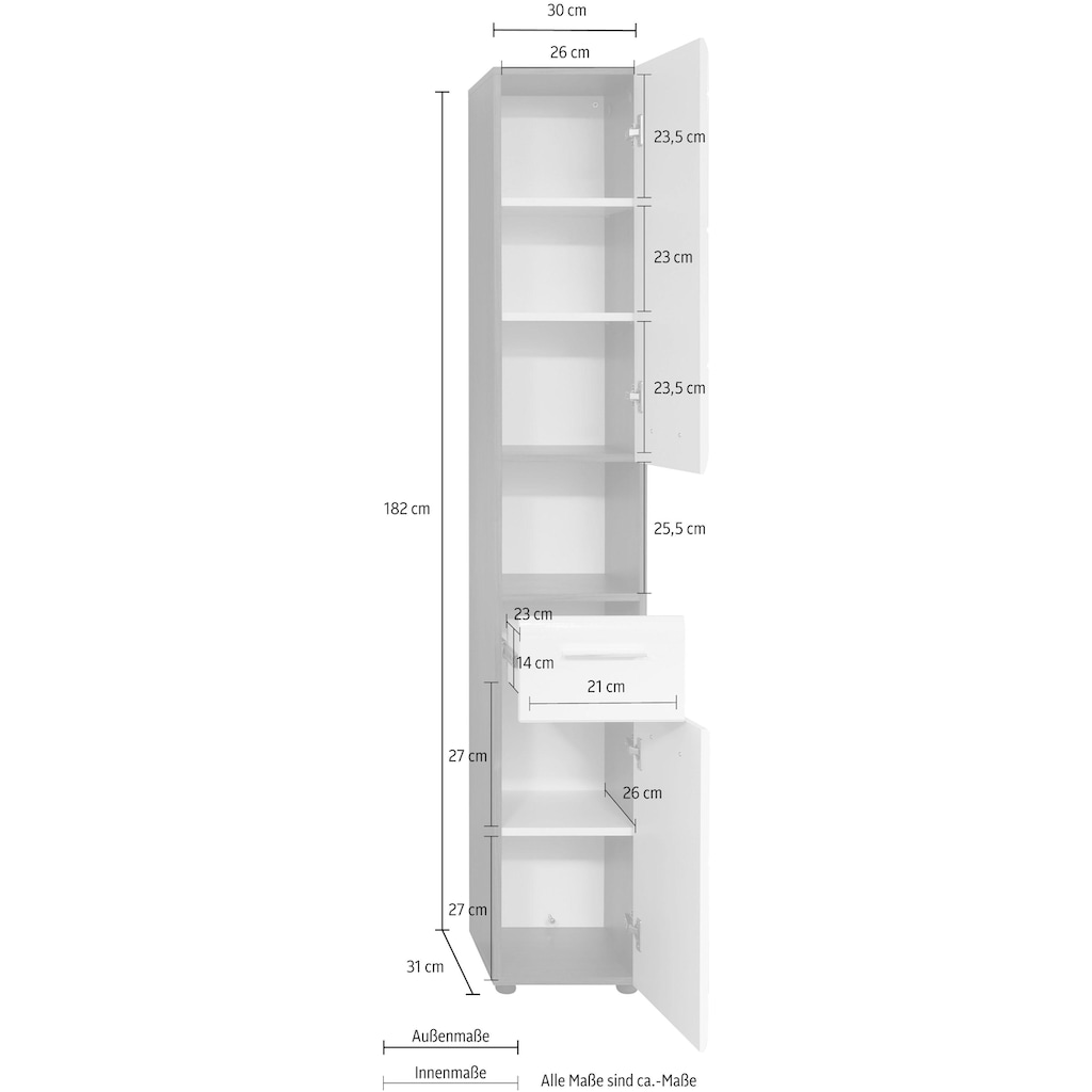 INOSIGN Hochschrank »Sovana«