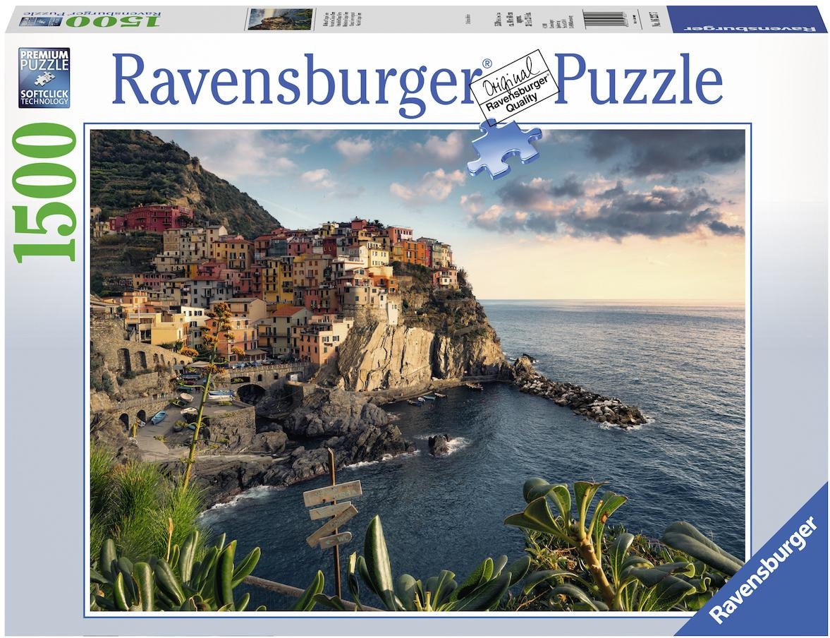 Puzzle »Blick auf Cinque Terre«, Made in Germany, FSC® - schützt Wald - weltweit