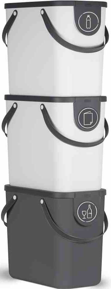 ROTHO Mülltrennsystem »Albula«, 1 Behälter, 25 Liter