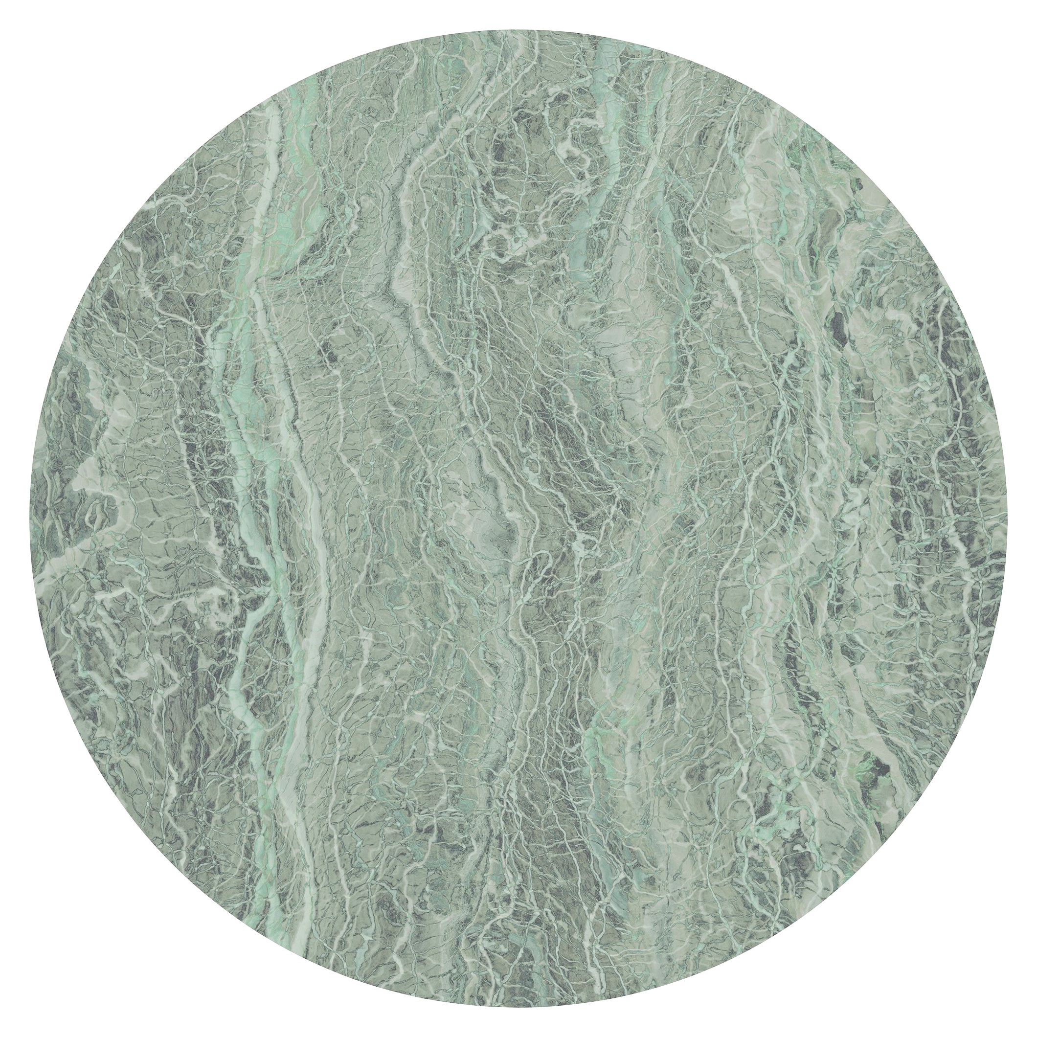 Komar Vliestapete »Green Marble« 125x125 cm ...