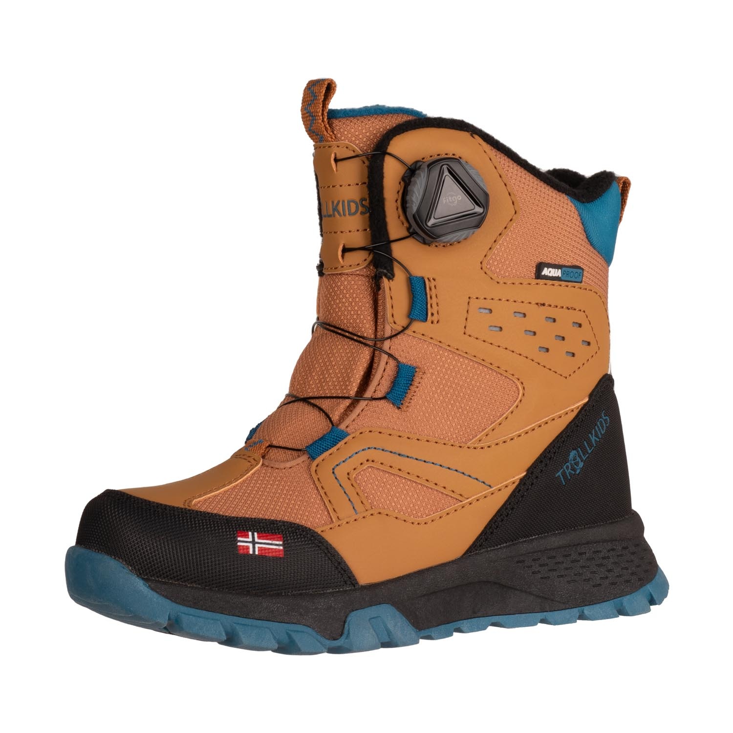TROLLKIDS Winterstiefel "KIDS KIRKENES WINTER BOOTS" Winterschuhe, Winterboots, wasserdicht, reflektierend