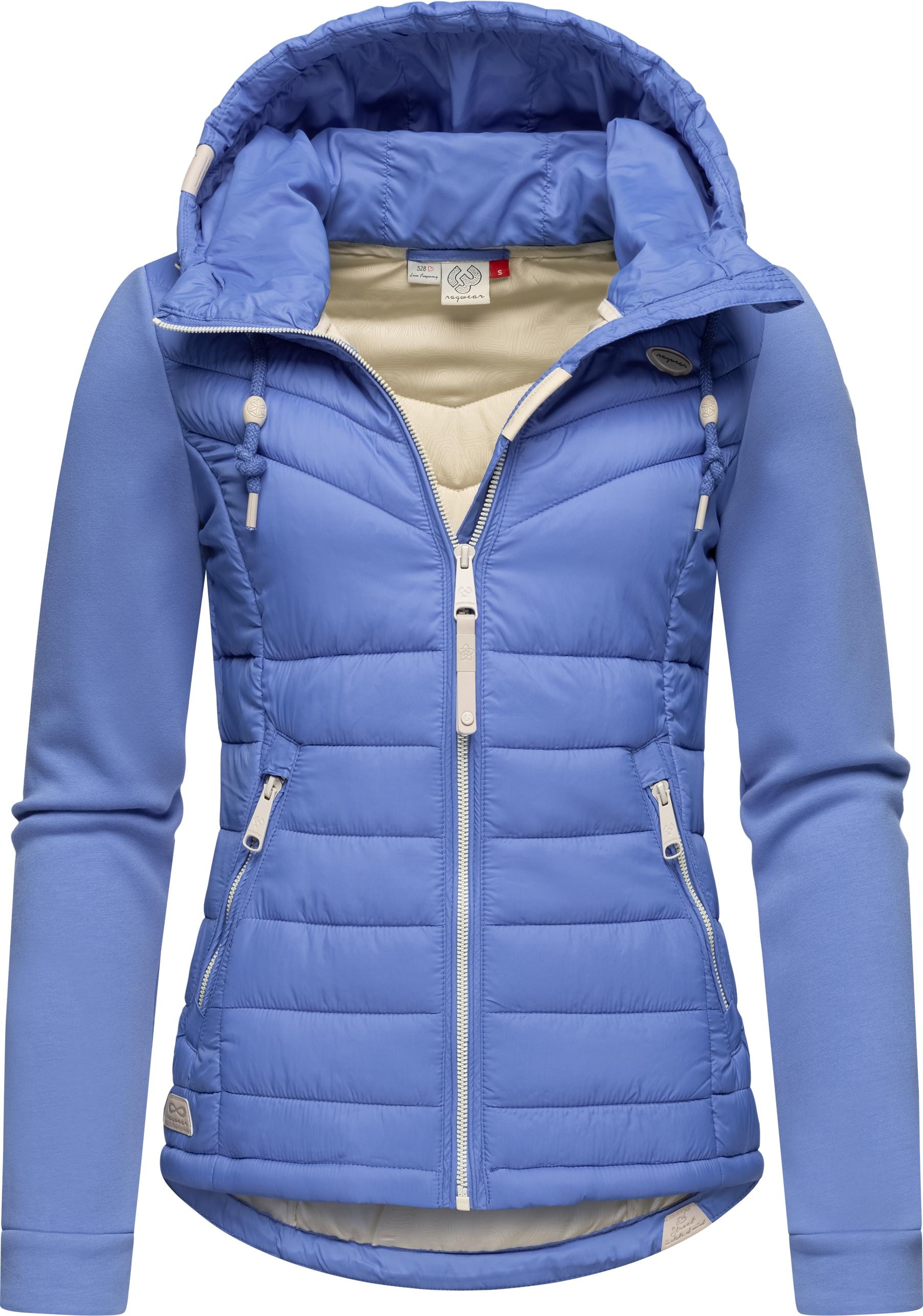 Ragwear Outdoorjacke »Lucinda«, mit Kapuze, Steppjacke aus modernem Materialmix mit Kapuze
