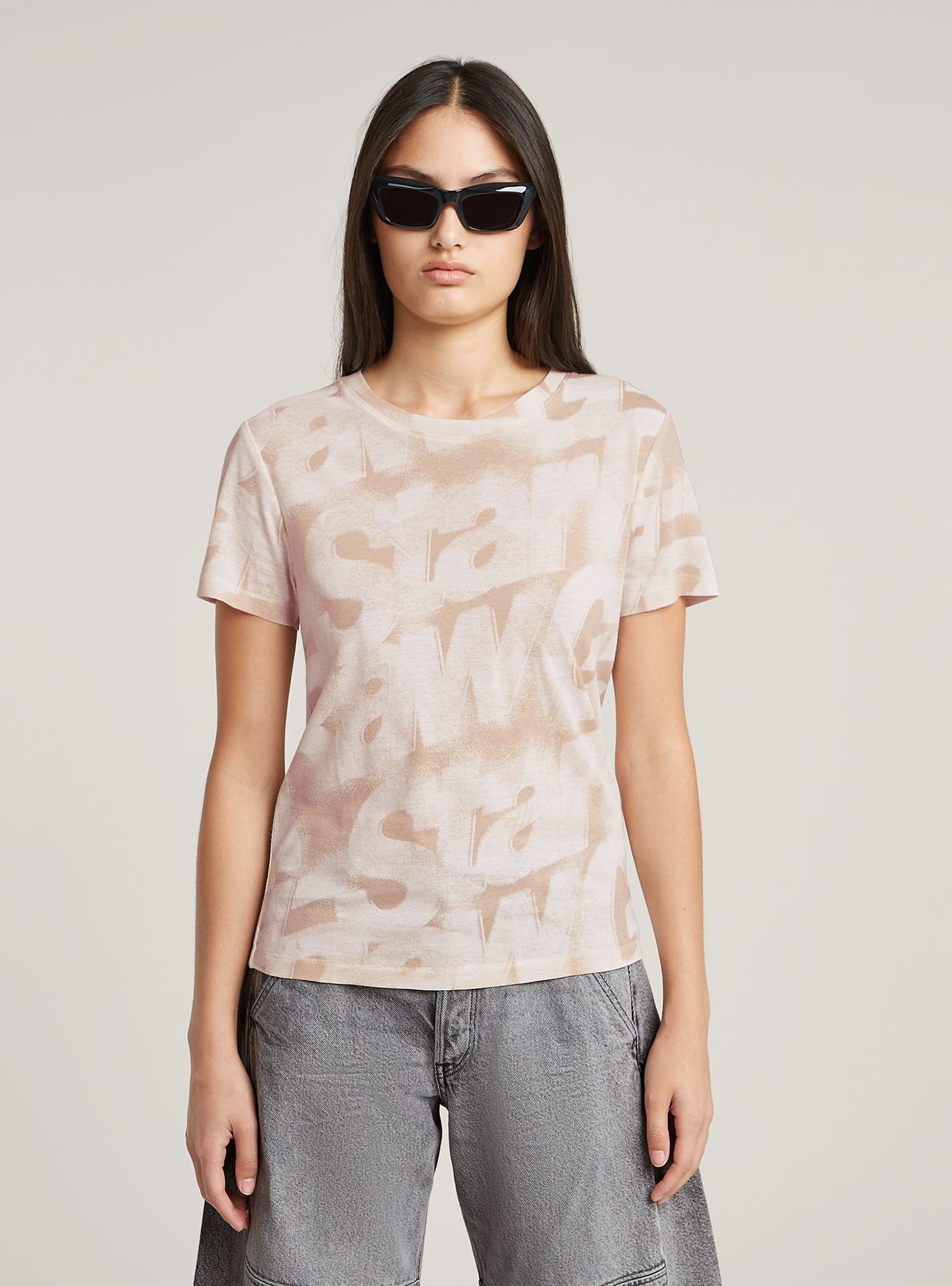 G-STAR T-Shirt "Sprayed Letters T-Shirt" günstig online kaufen