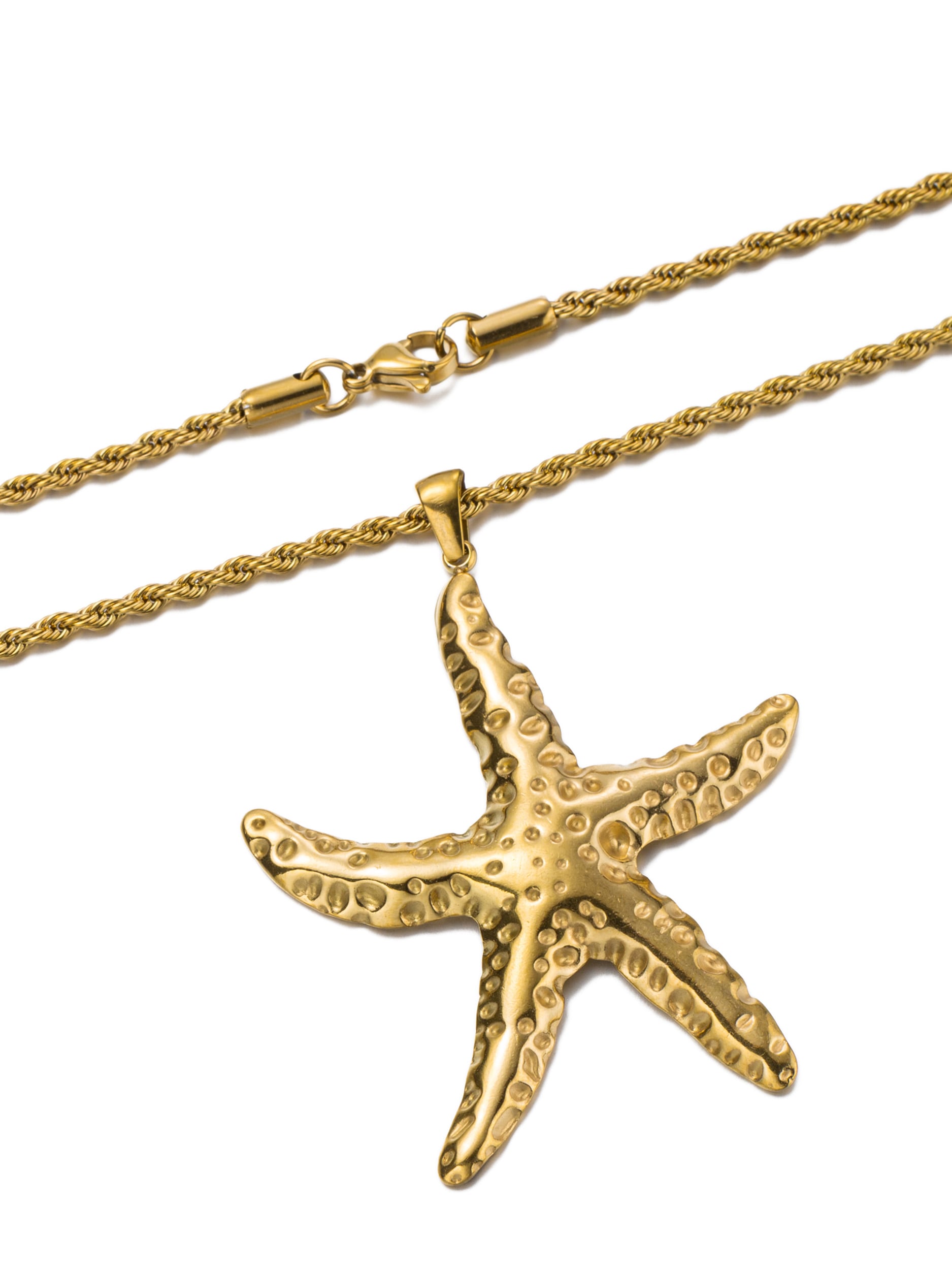 Aniston JEWELRY & WATCHES Kette mit Anhänger »Schmuck Geschenk Edelstahl Halsschmuck Halskette Seestern« Made in Germany