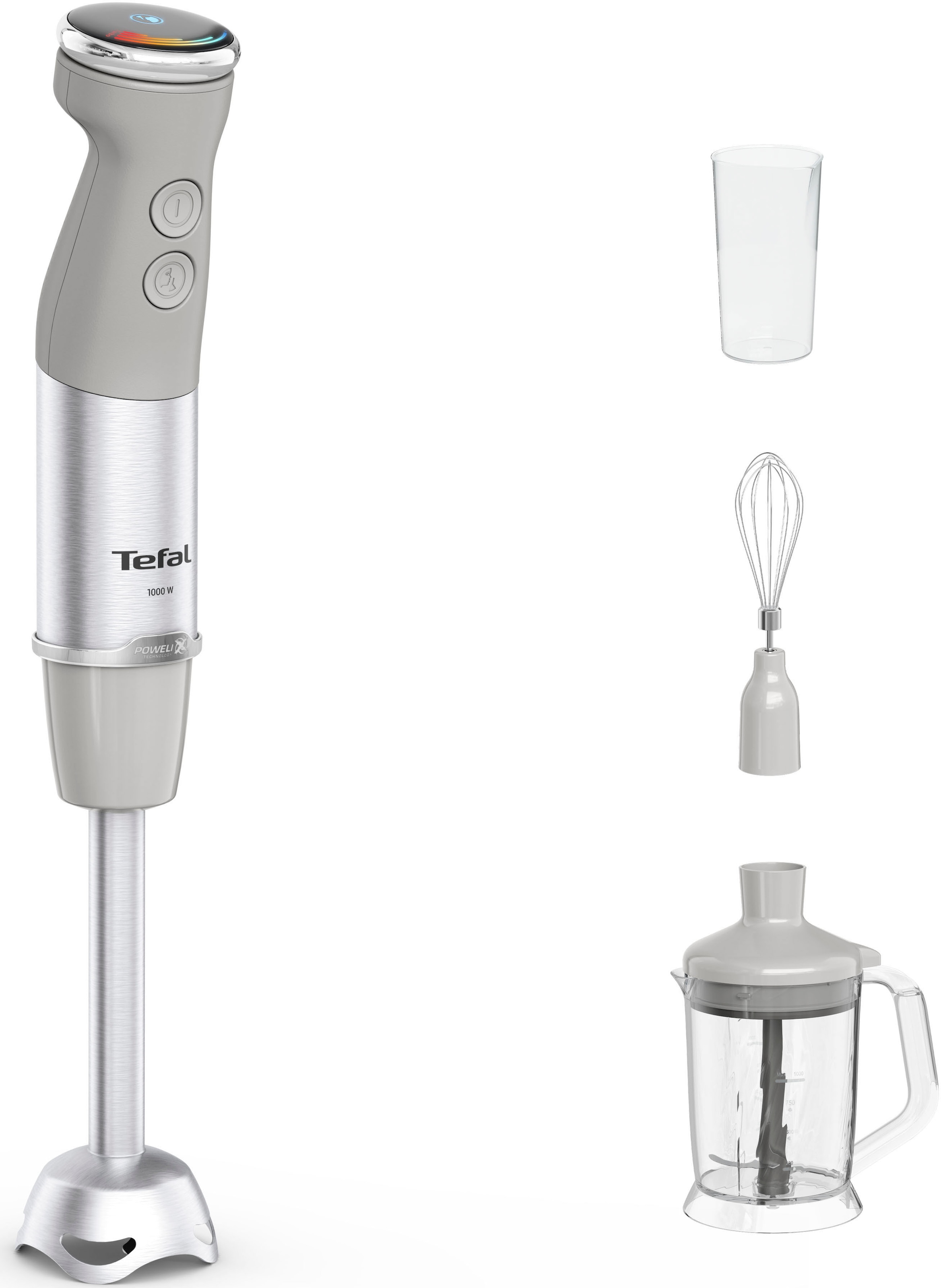 Stabmixer »HB67MB Quickchef+ 3-in-1 XL«, 1000 W, Zerkleinerer/Schneebesen,...