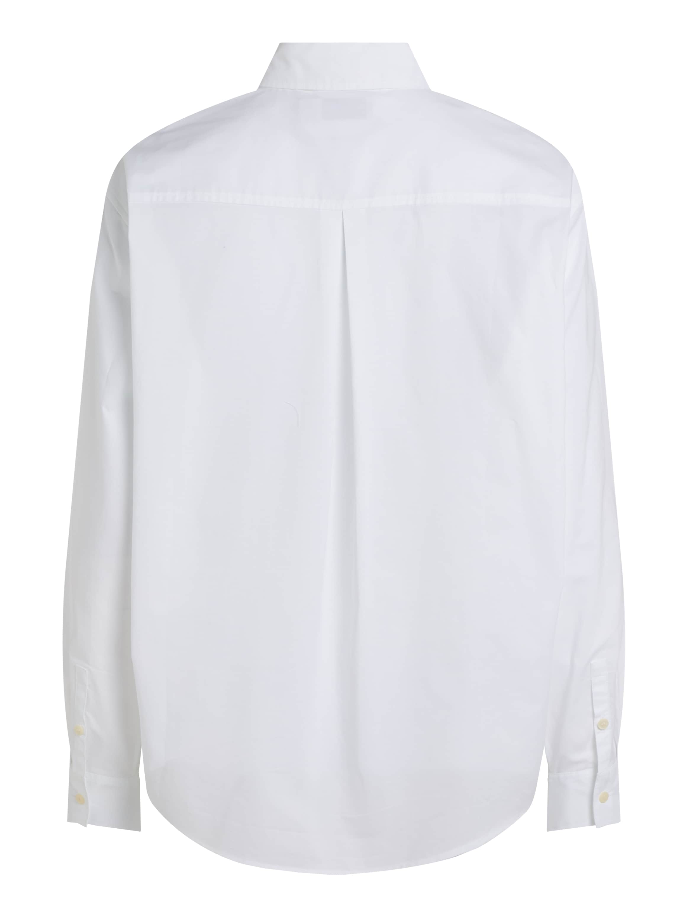 Calvin Klein Jeans Langarmhemd »WOVEN LABEL RELAXED SHIRT«, mit Logopatch