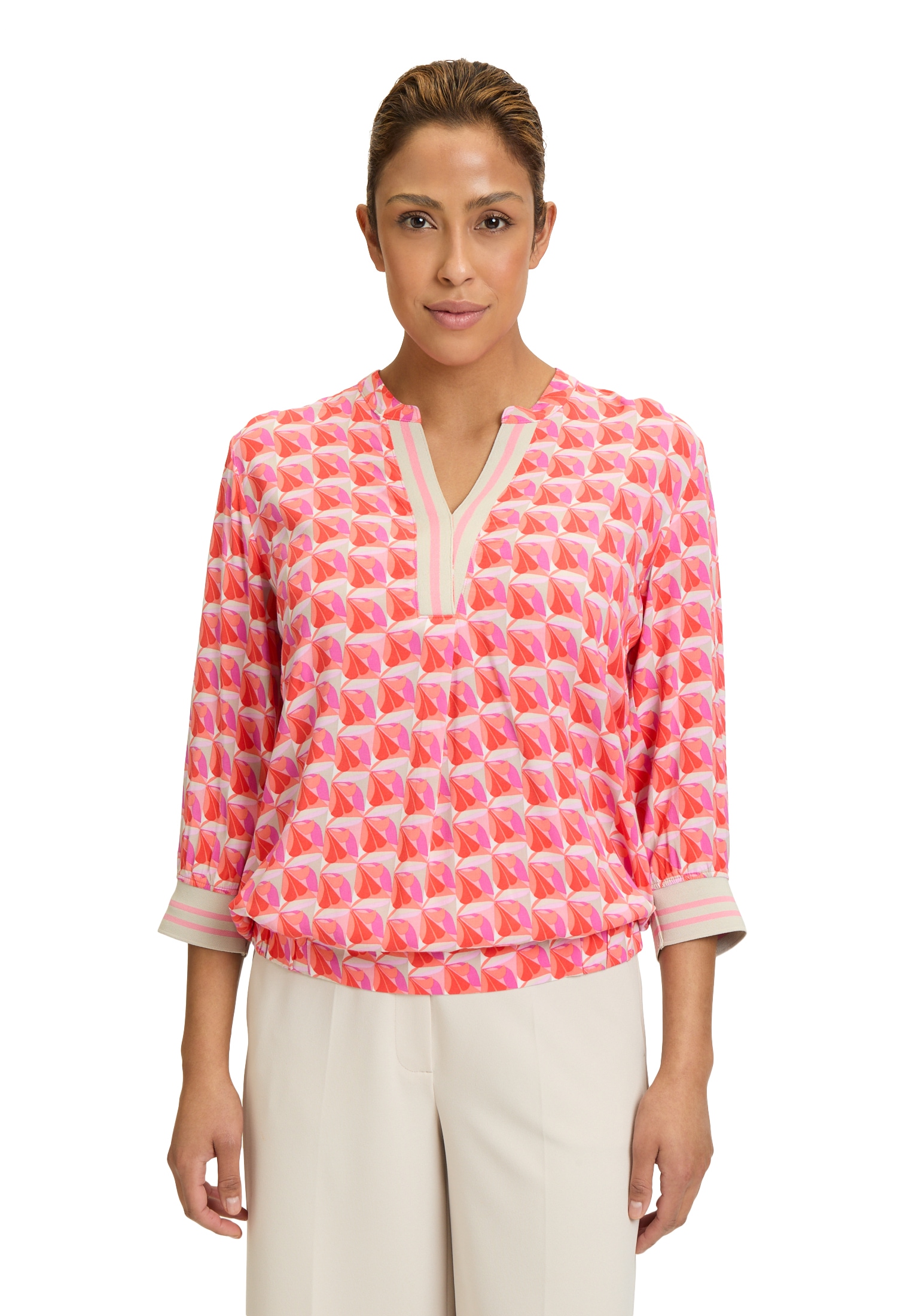 Betty Barclay Schlupfbluse "Betty Barclay Damen Schlupfbluse mit Stehkragen günstig online kaufen