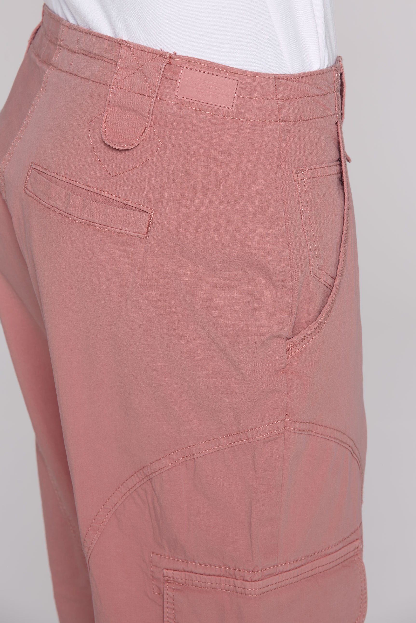 SOCCX Shorts, mit aufgesetzten Taschen vorne