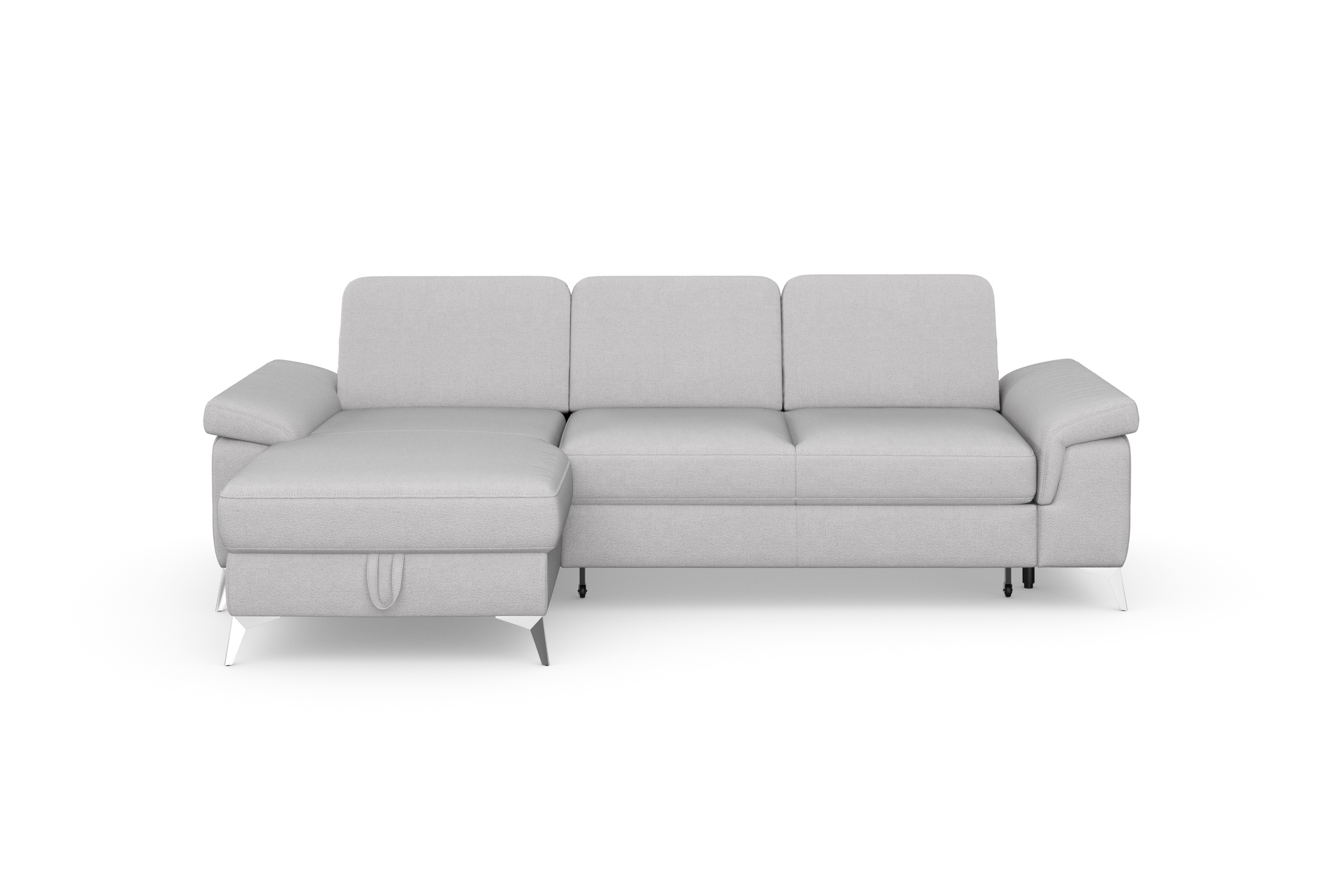 sit&more Ecksofa "Padua L-Form", inklusive Sitztiefenverstellung, Armteilfu günstig online kaufen