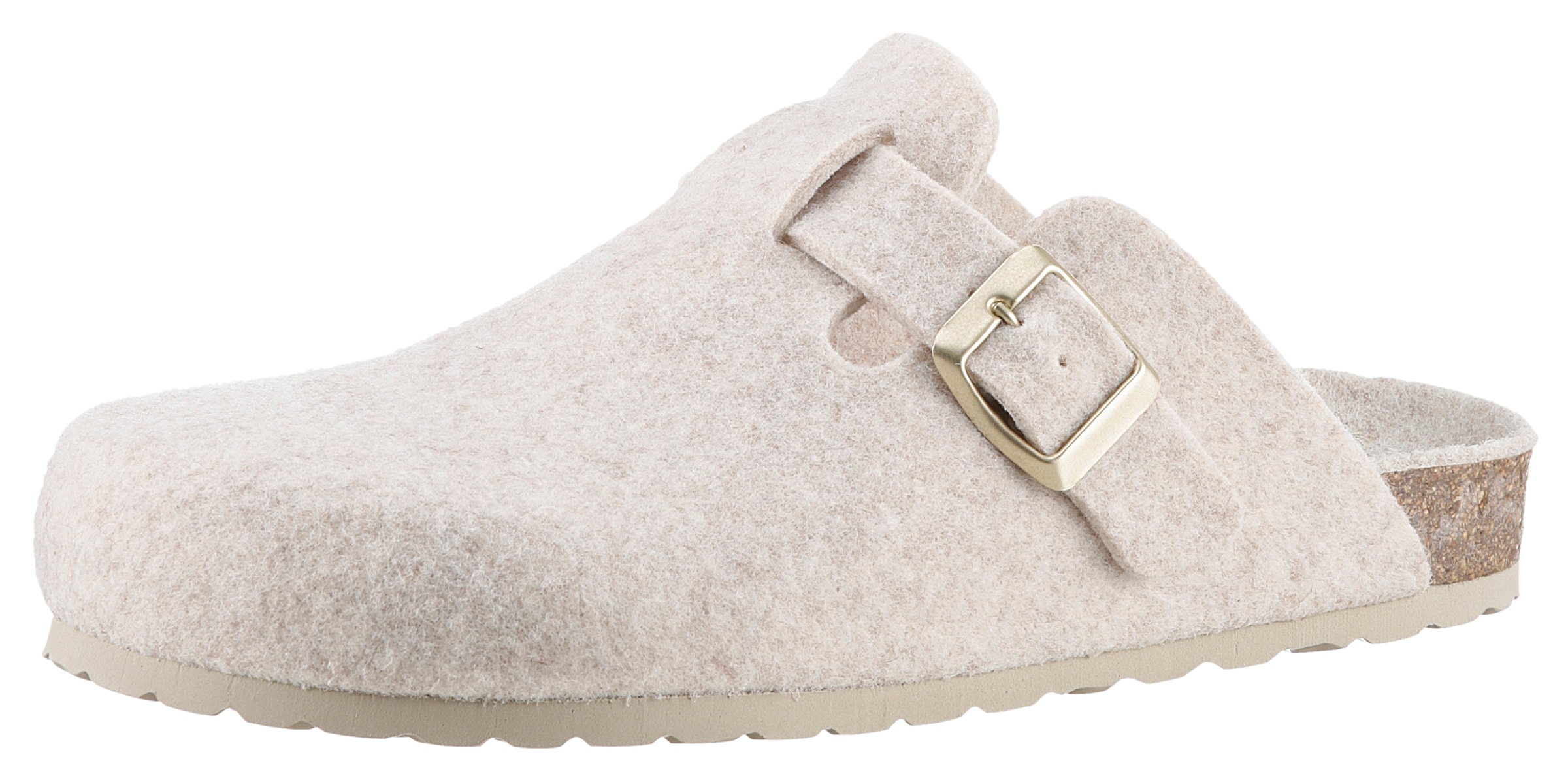 Aniston SHOES Clog, Hausschuh, Homeslipper mit verstellbarem Riemchen - NEU günstig online kaufen