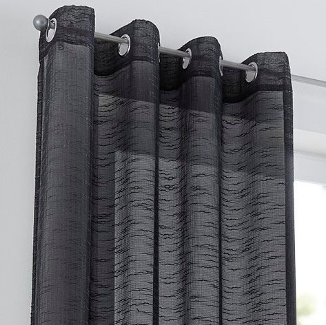 Thumbnail - Kutti Vorhang "Celtic" Ösen 1 Stk. tlg. Gardine halbtransparent, Leinenoptik, Effektgarn