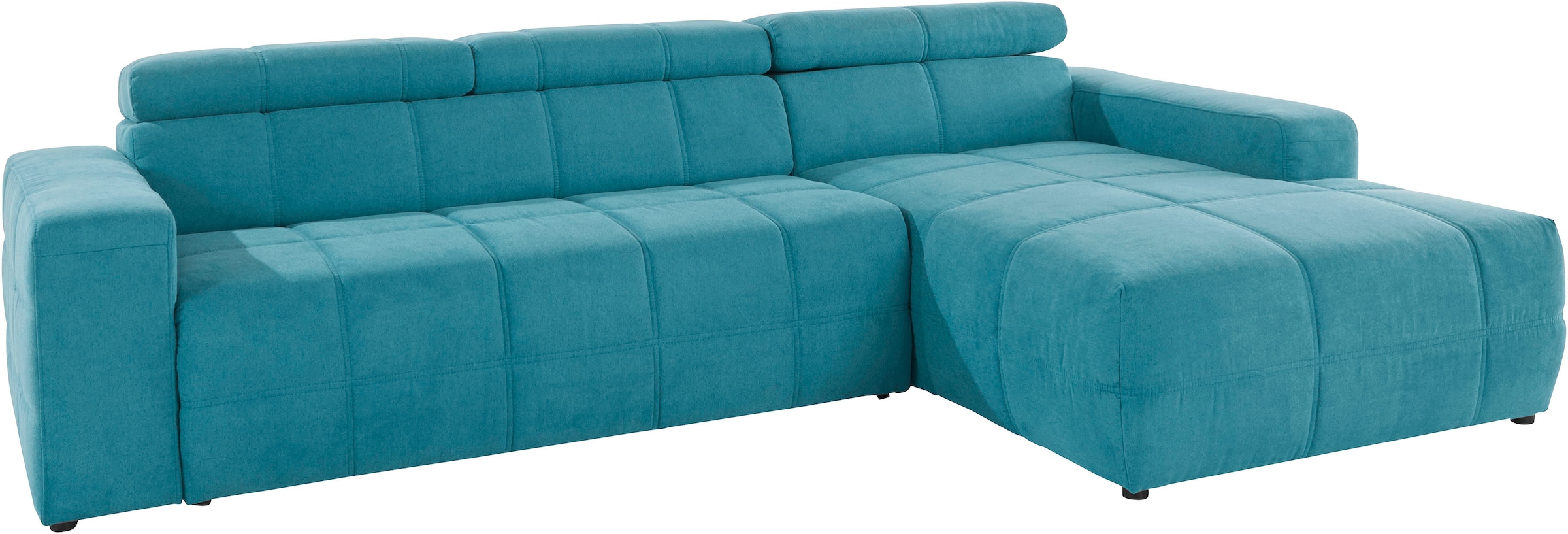 DOMO collection Ecksofa "Brandon B/T/H: 289/177/80 cm, whlw. mit Sitztiefen günstig online kaufen