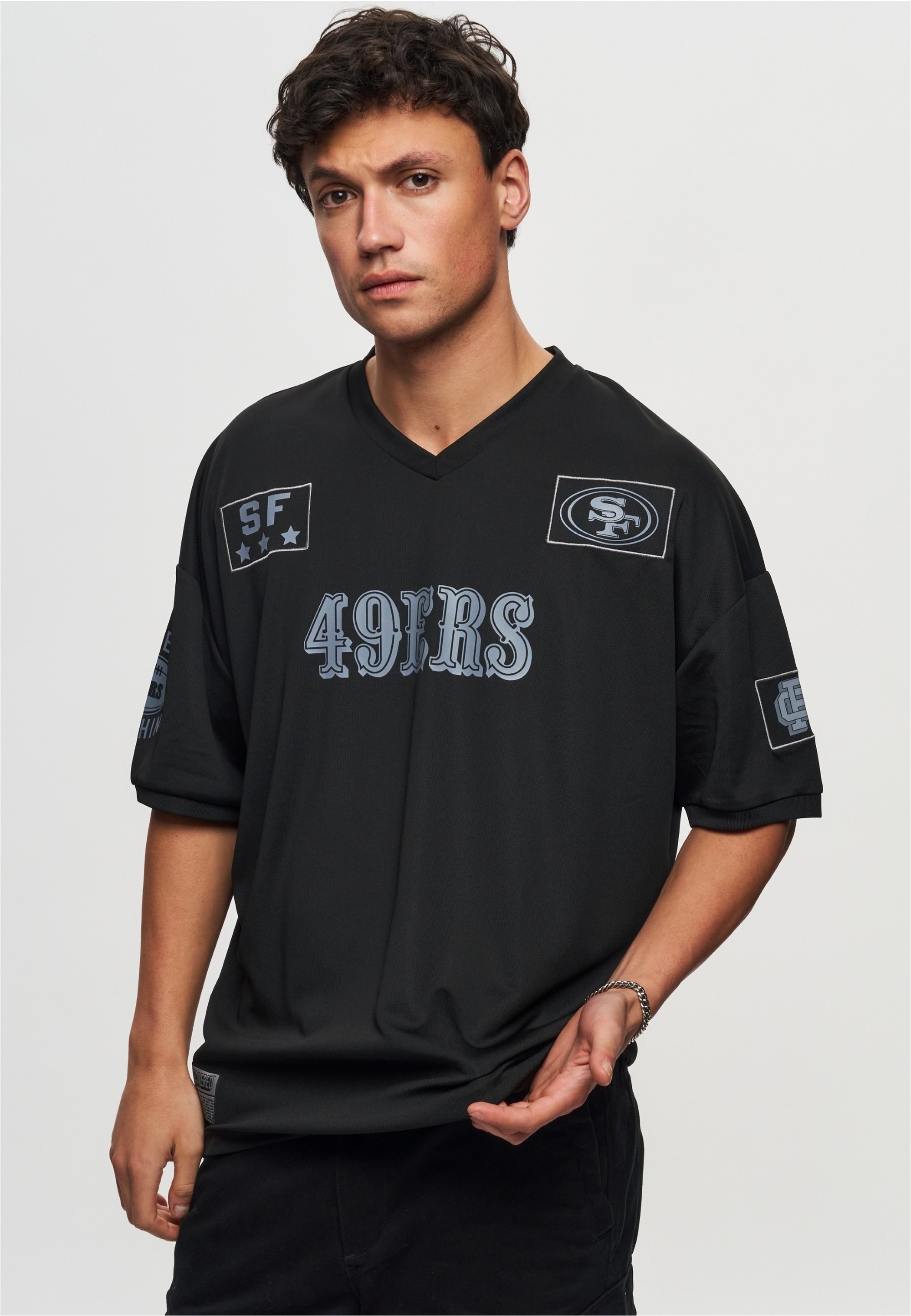 Recovered T-Shirt »NFL 49ERS SF 46 Oversized«, (1 tlg.), mit coolem Frontprint