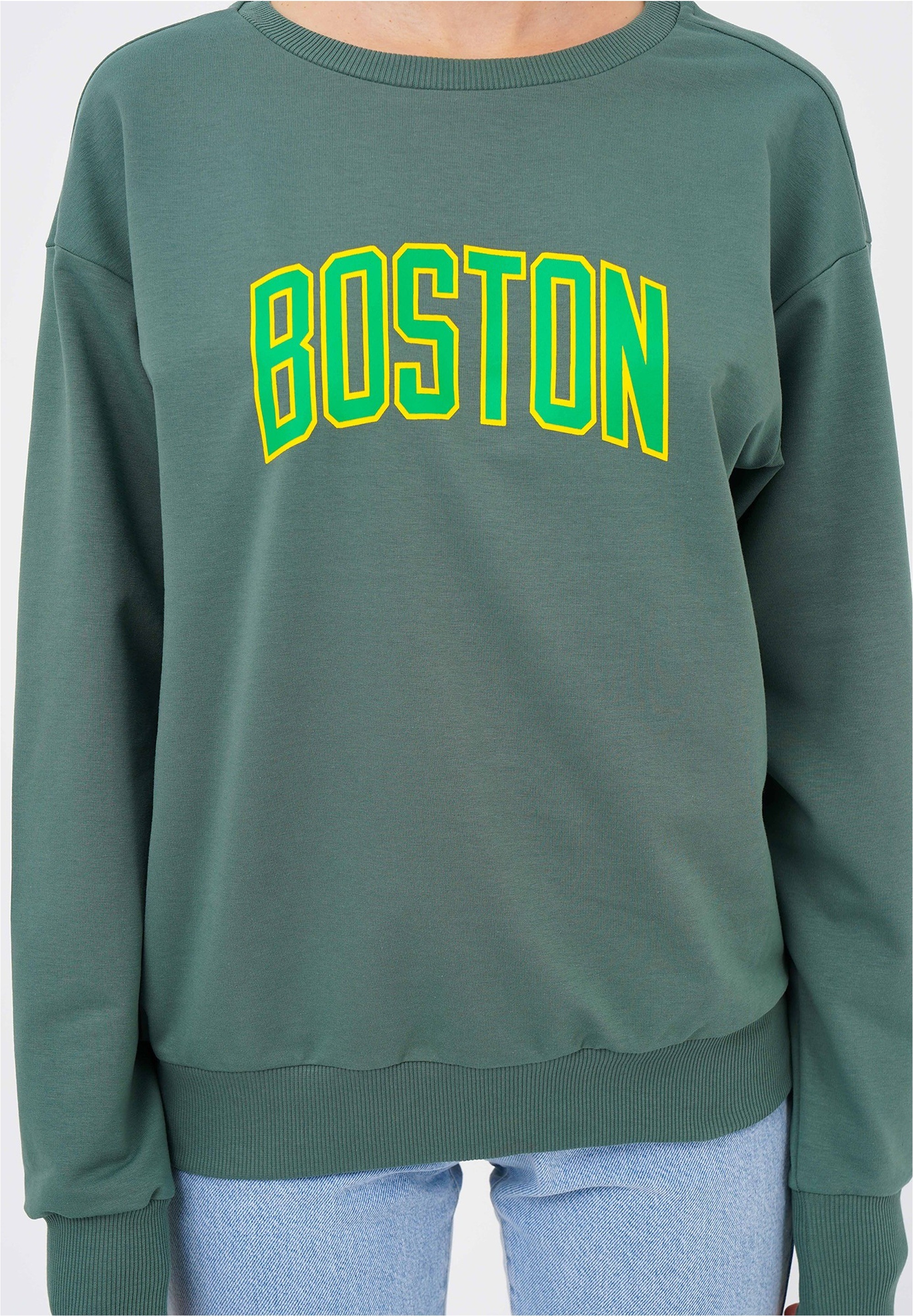 freshlions Sweatshirt »Boston«, (1 tlg.), mit coolem Schriftzug