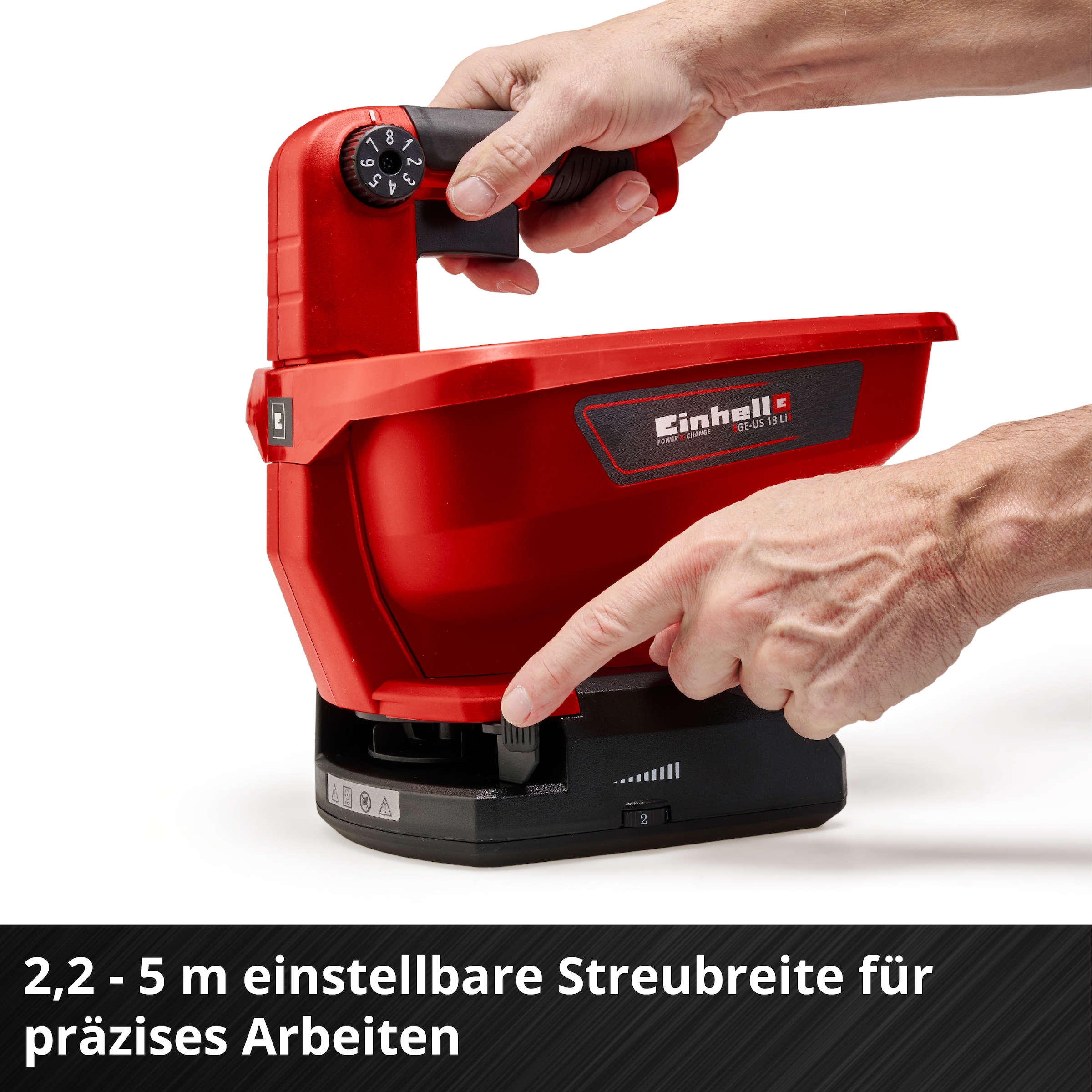 Einhell Handstreuer »GE-US 18 Li-Solo«, ohne Akku und Ladegerät