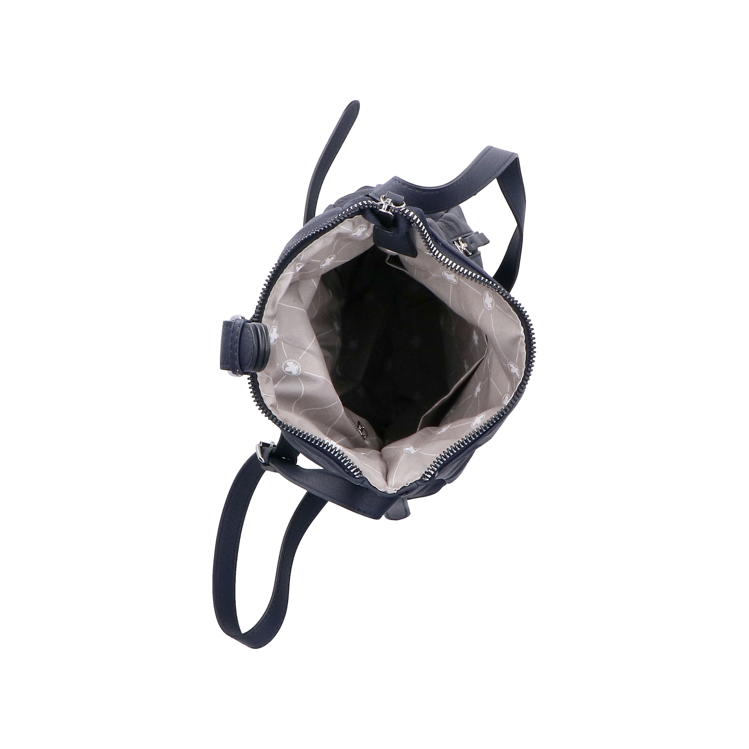 Rieker Umhängetasche, Damen-Handtasche, Schultertasche, Überschlag mit Schnallenverschluss