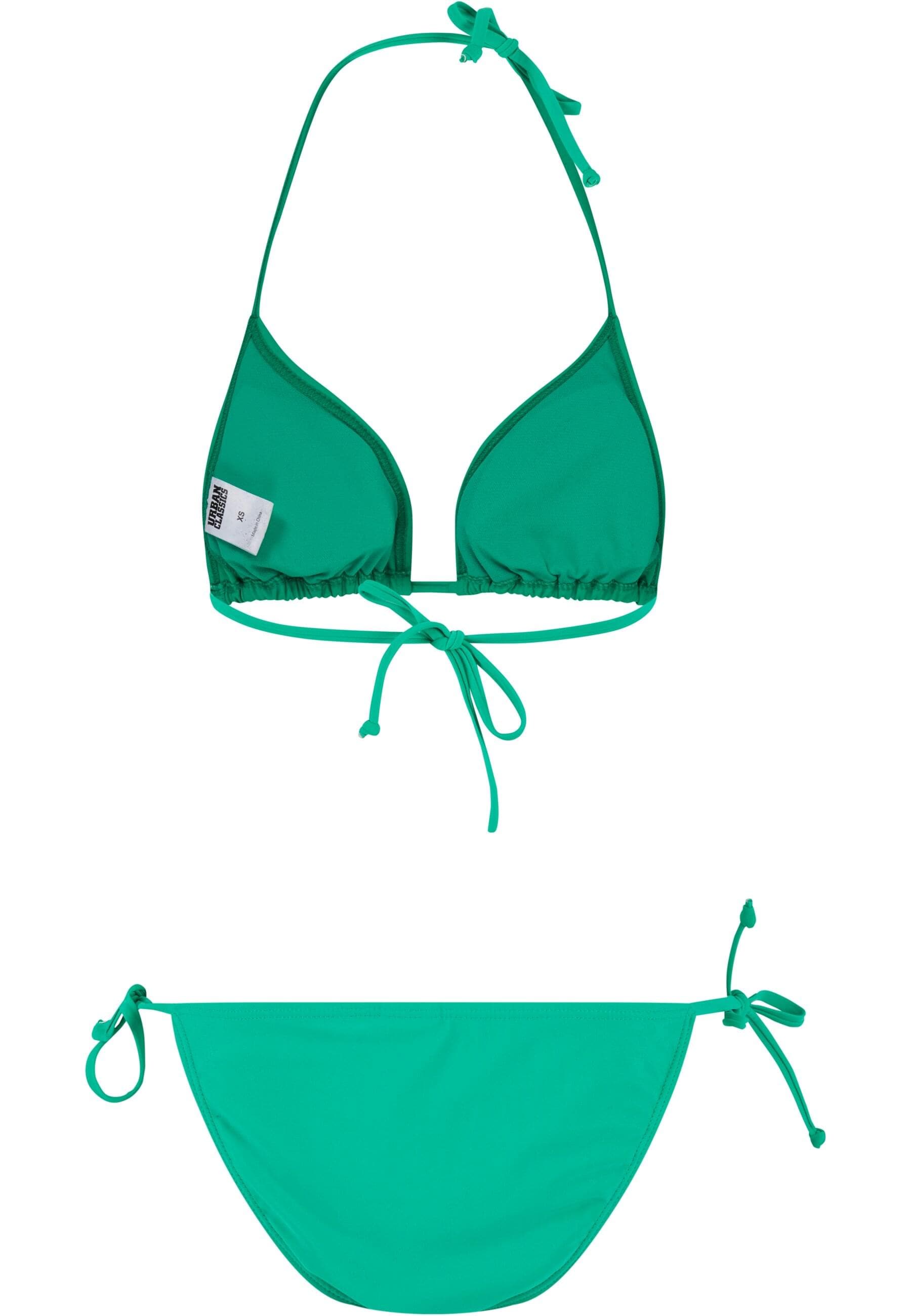 URBAN CLASSICS Bügel-Bikini »Urban Classics Damen Ladies Recycled Triangle Bikini«