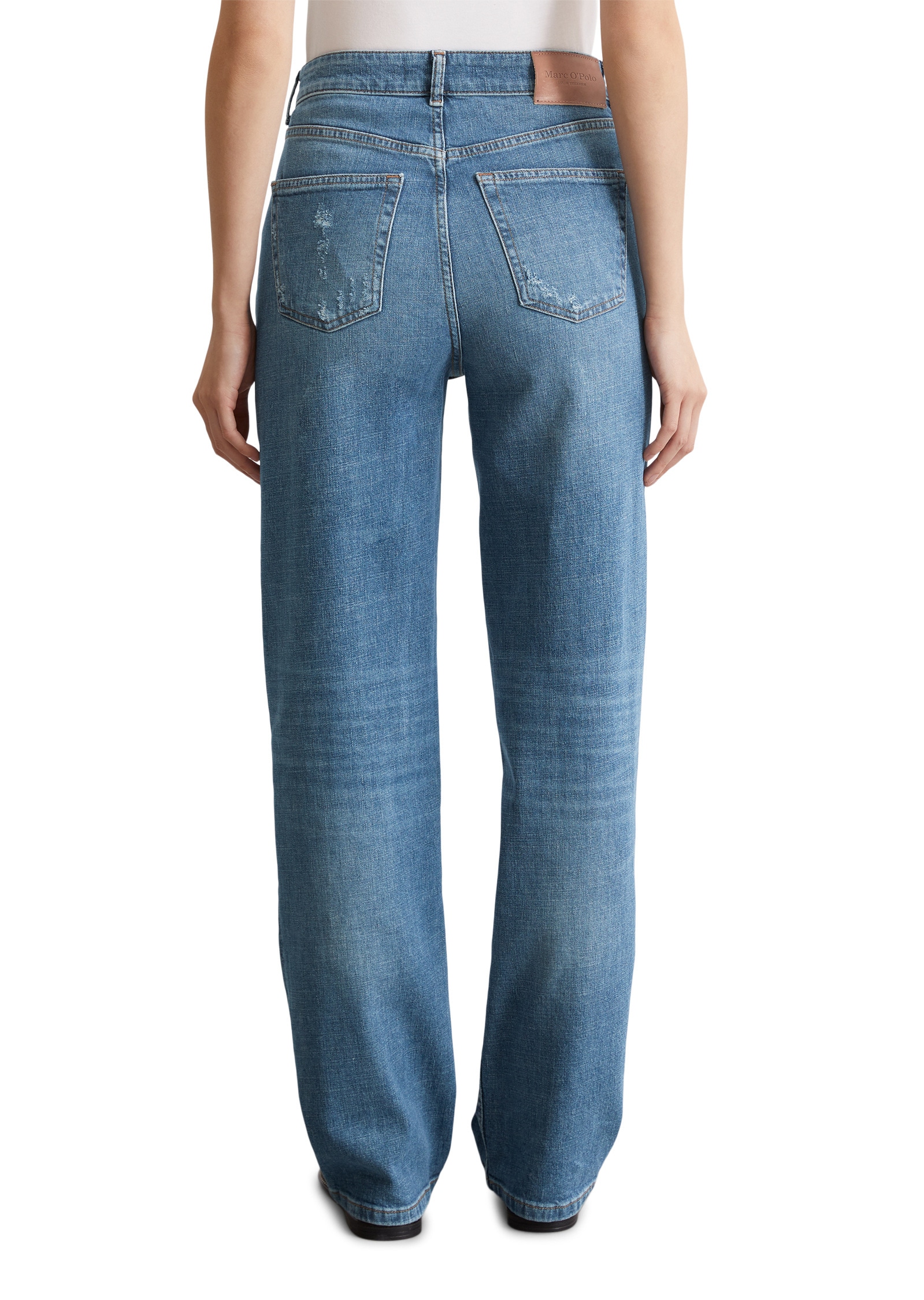 Marc O'Polo Straight-Jeans »aus Organic-Cotton-Hanf-Mix«