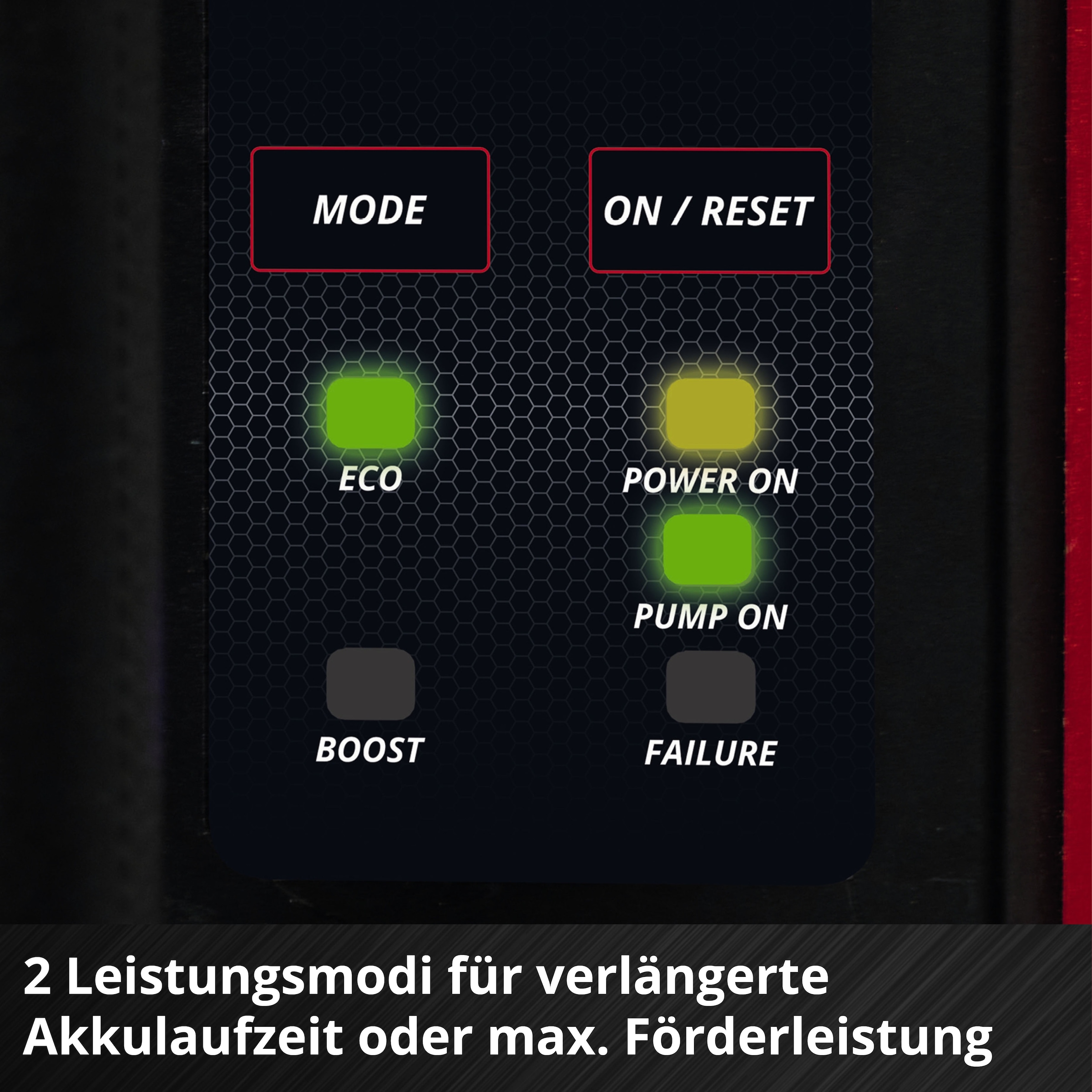 Einhell Akku-Gartenpumpe »AQUINNA 36/38 F LED AUTOMATIC« 3.800 l/h, Power X-Change, ohne Akku und Ladegerät