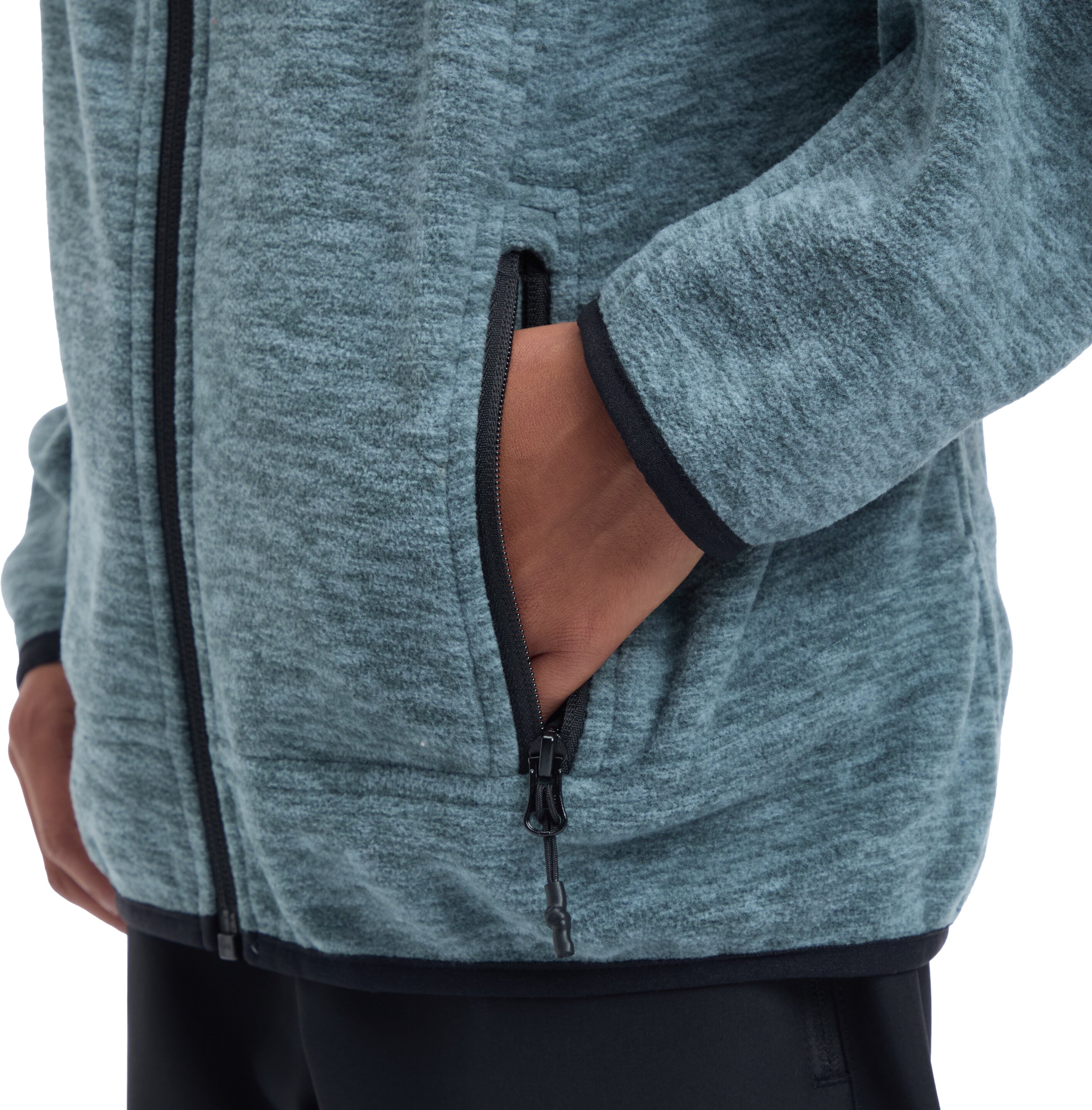 Thumbnail - McKINLEY Fleecejacke "Fleece-Jacke Choco FZ HD FL B" 1 Stk. tlg. mit Kapuze