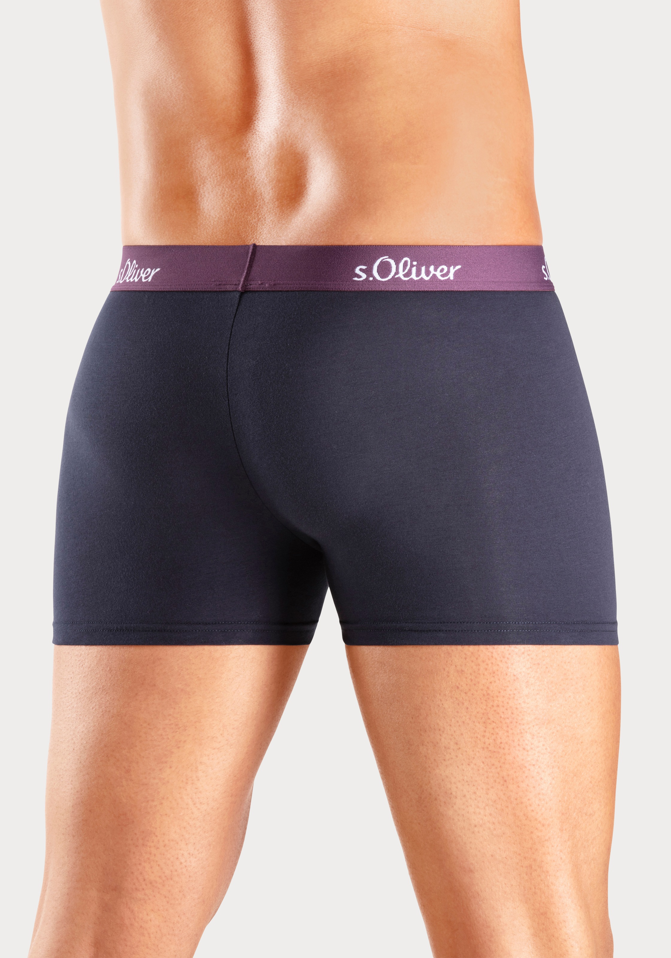 s.Oliver Boxer »Boxershorts für Herren«, (3 St.), klassisches Basic für jeden Kleiderschrank