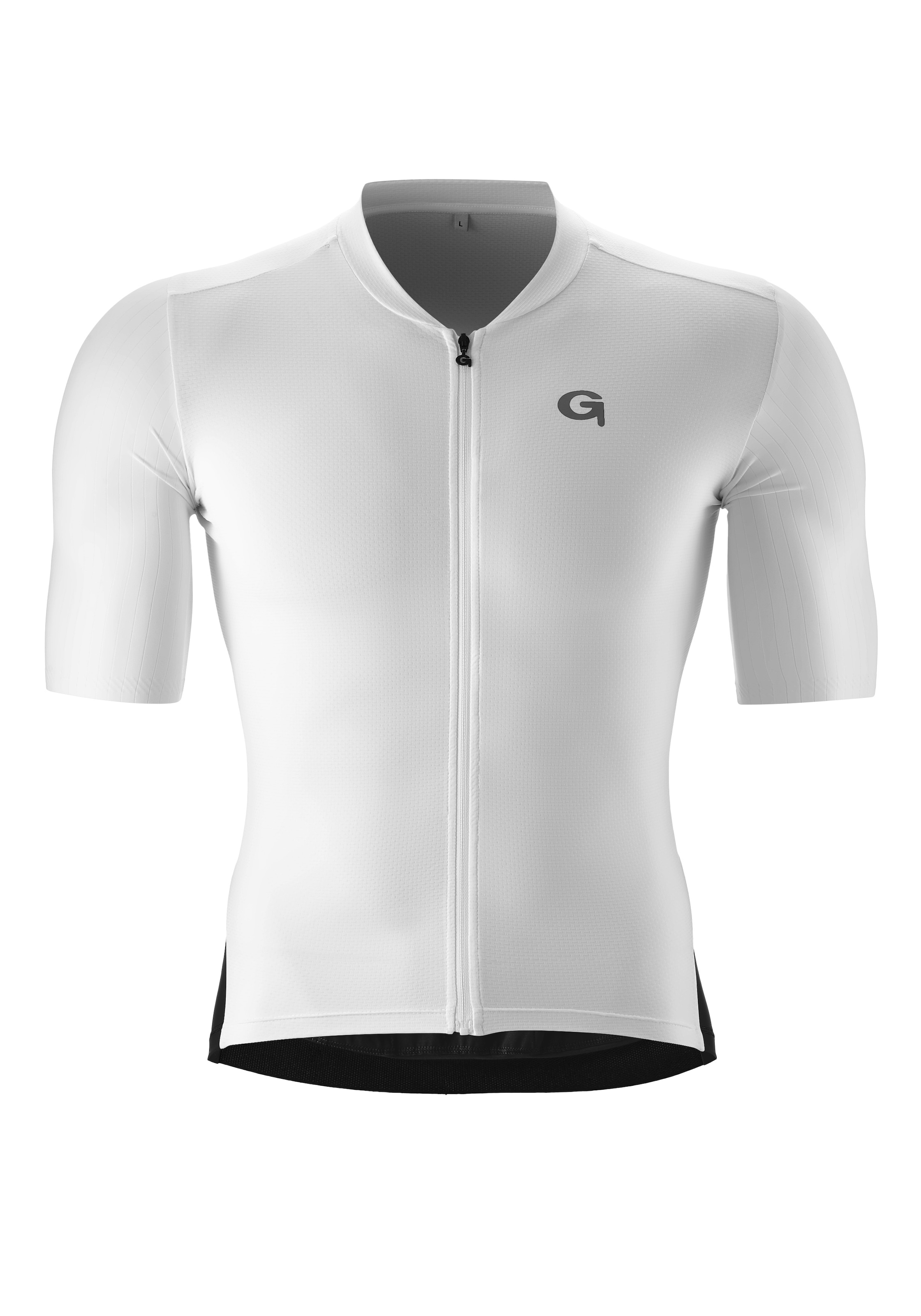 Gonso Radtrikot "SITIVO TRIKOT M", Herren Radshirt kurzarm, atmungsaktives Fahrradtrikot mit Rückentasche