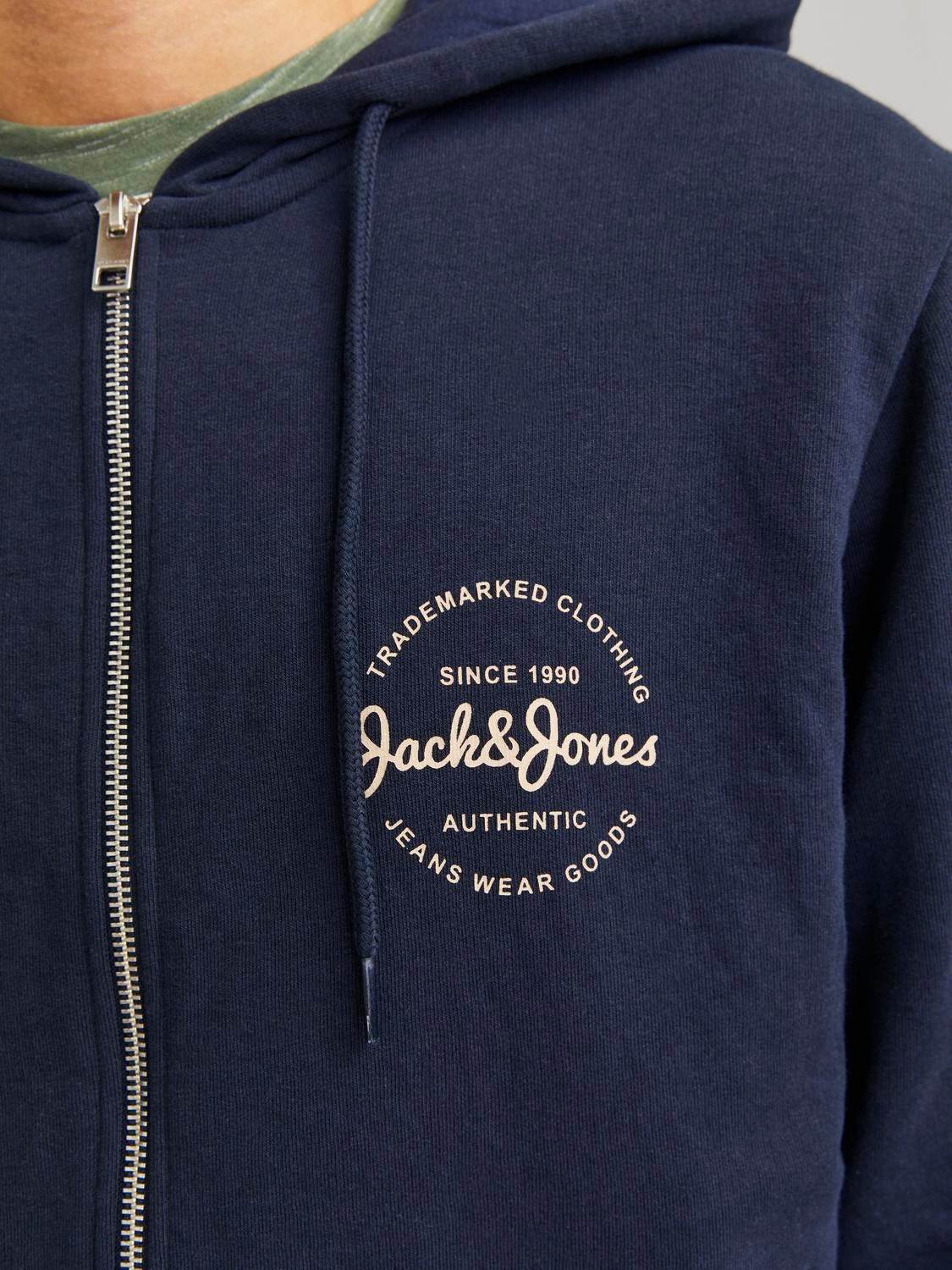 Jack & Jones Sweatjacke »JJFOREST SWEAT ZIP HOOD«