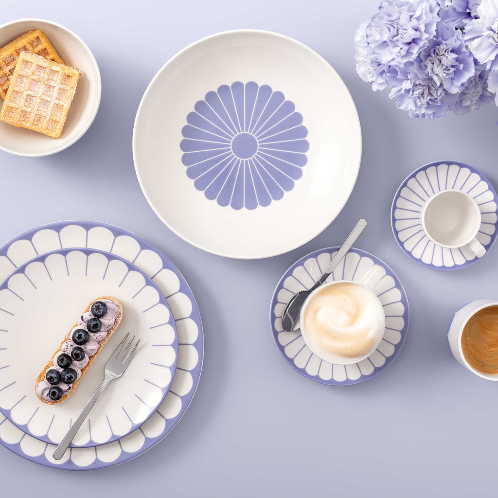 Villeroy & Boch Pastateller »Pastaschalen Fleur Couleur ø 24 cm 6er Set«