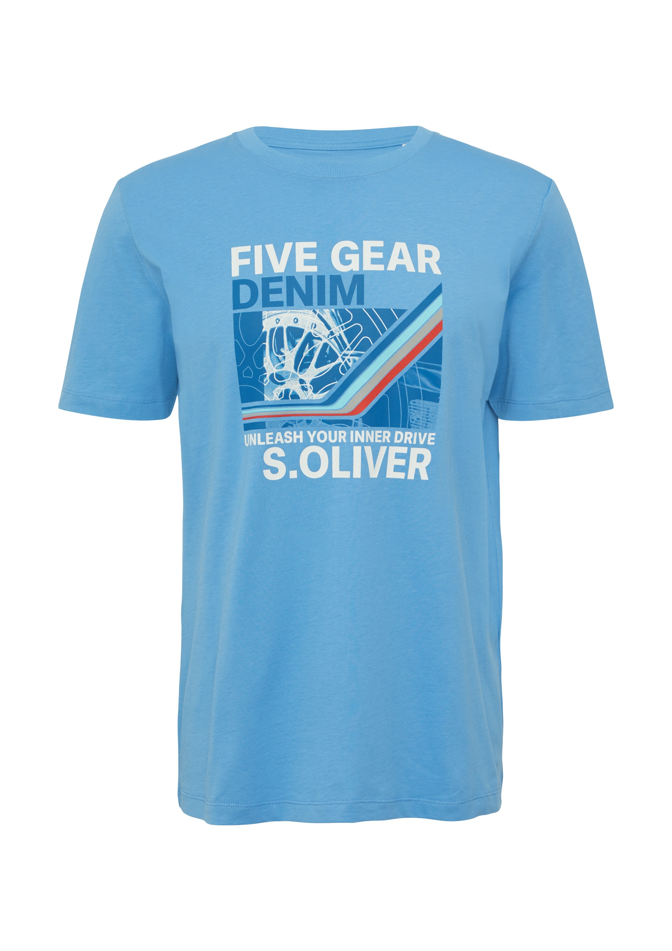 Thumbnail - Baumwoll T-Shirt mit Frontprint