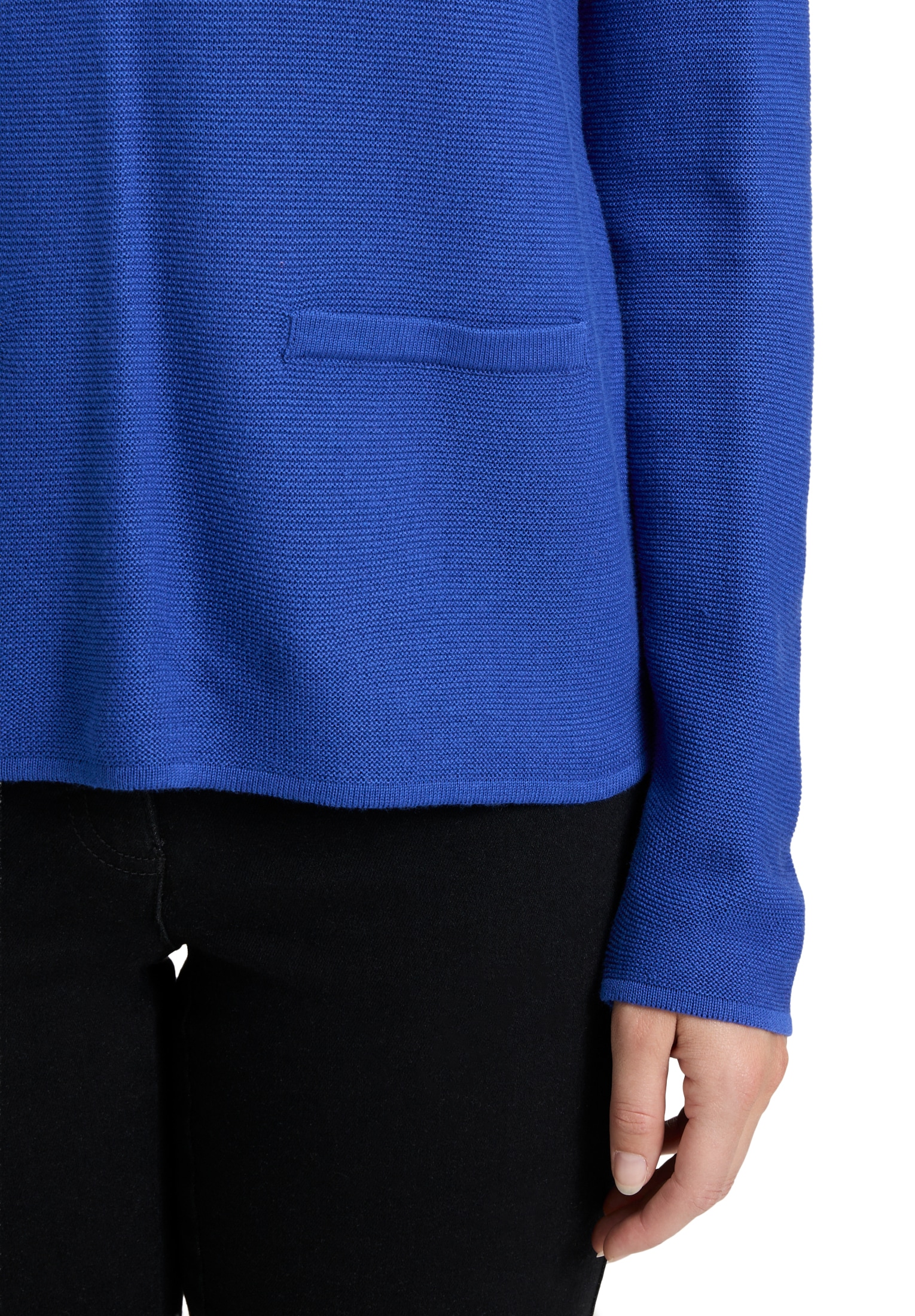 Betty Barclay Strickpullover »Betty Barclay Damen Feinstrickpullover mit aufgesetzten Taschen«, (1 tlg.)