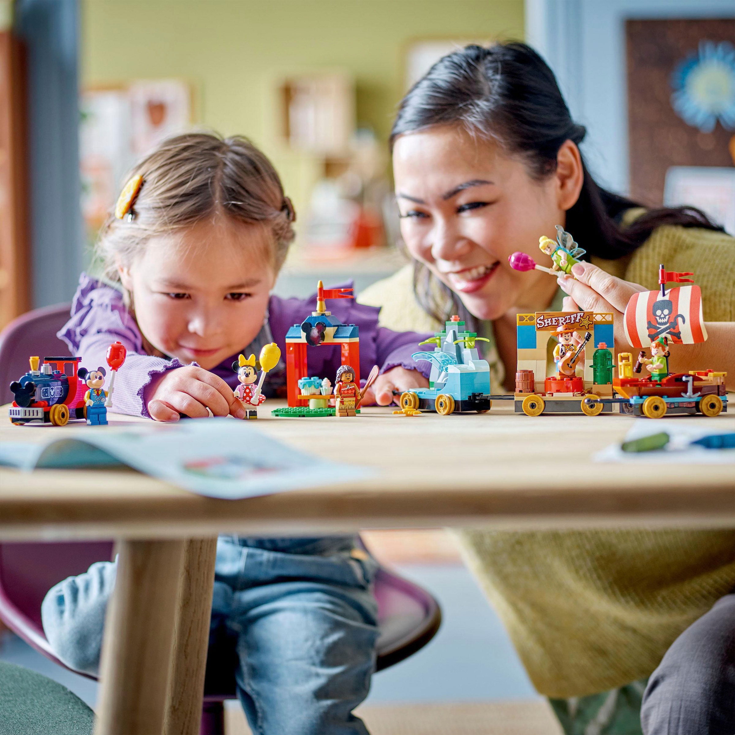 LEGO® Konstruktionsspielsteine »Disney Geburtstagszug (43212), LEGO® Disney«, (200 St.), Made in Europe