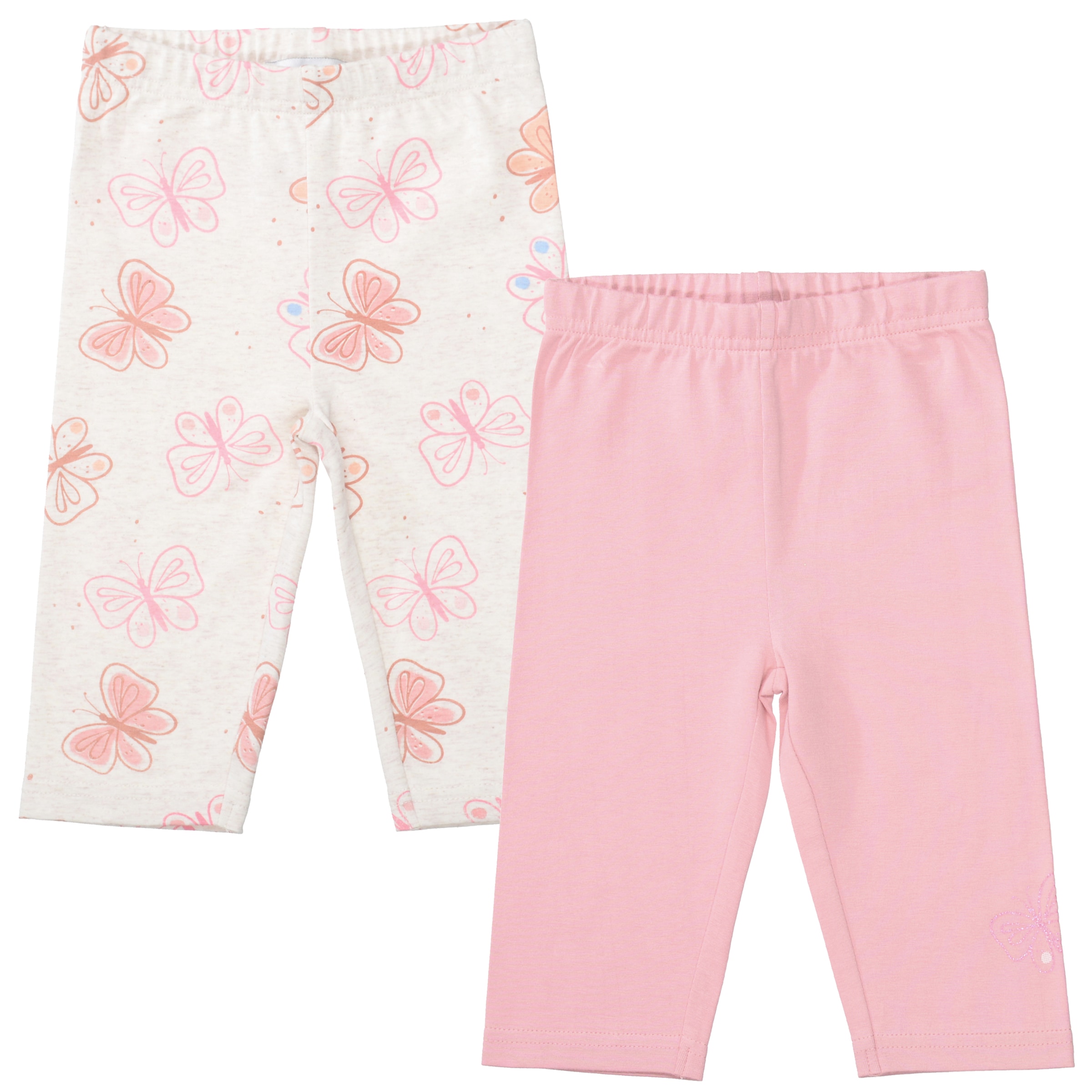 STACCATO Caprileggings 2er Pack mit Schmetterlings-Motiven, für Girls