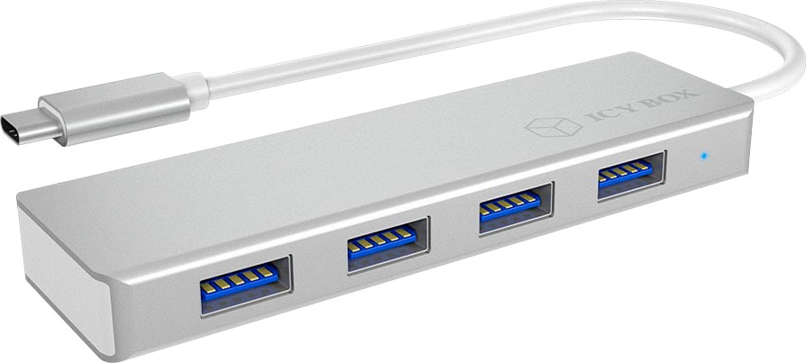 ICY BOX Computer-Adapter »ICY BOX 4 Port USB 3.0 Type-C Hub«