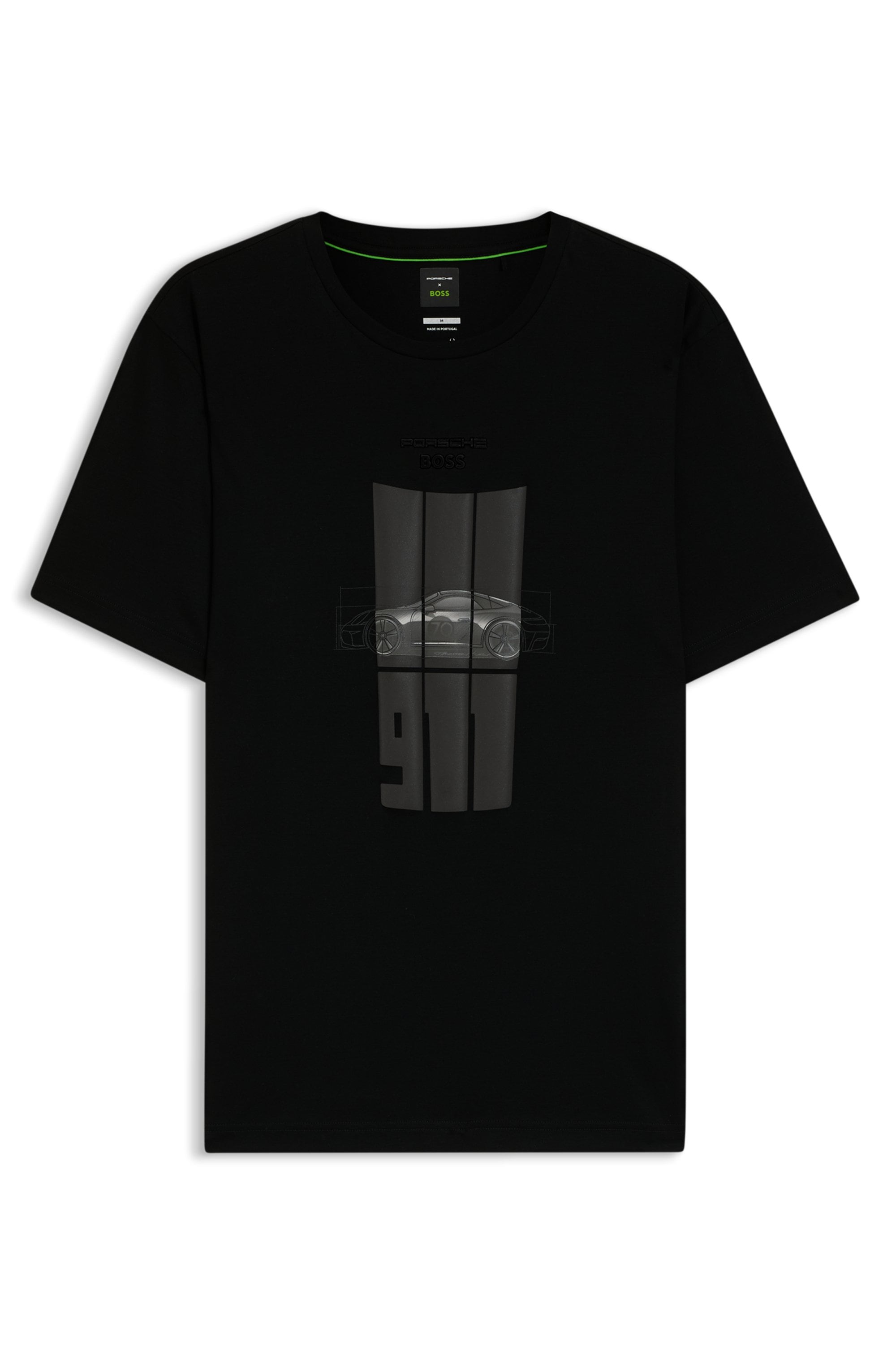 BOSS GREEN T-Shirt »Porsche Spirit 70 Capsule Collection« Premium Herrenmode Innovative Geruchskontroll-Technologie HEIQ MINT