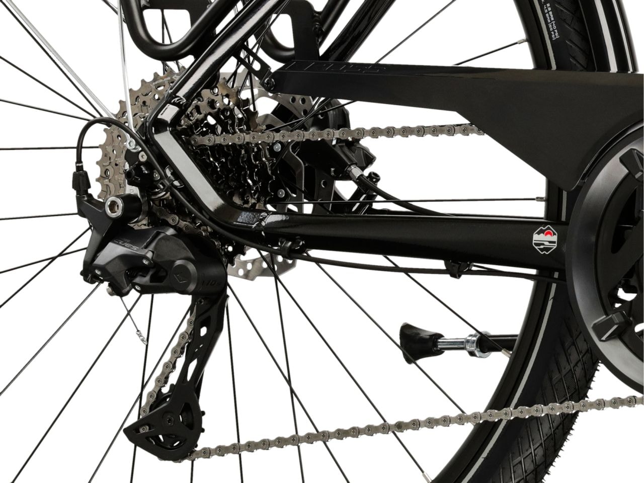 Kross Trekkingrad »Trans 7.0 schwarz 20 Gänge« 20 Gang Shimano CUES U6020 Schaltwerk Kettenschaltung