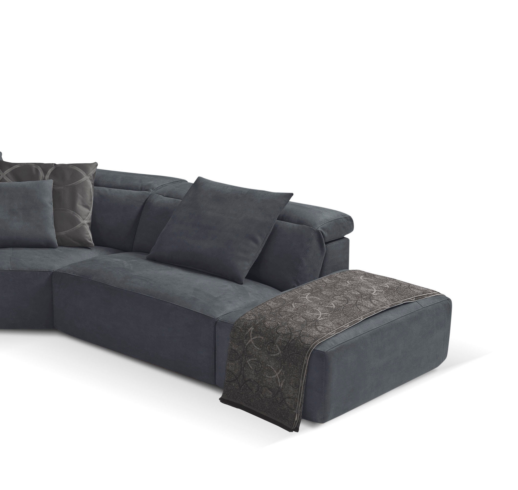 Thumbnail - Egoitaliano Ecksofa "Beverly, extravangantes Designsofa mit erstklassigem Sitzkomfort" wahlweise mit elektrischer Relaxf...