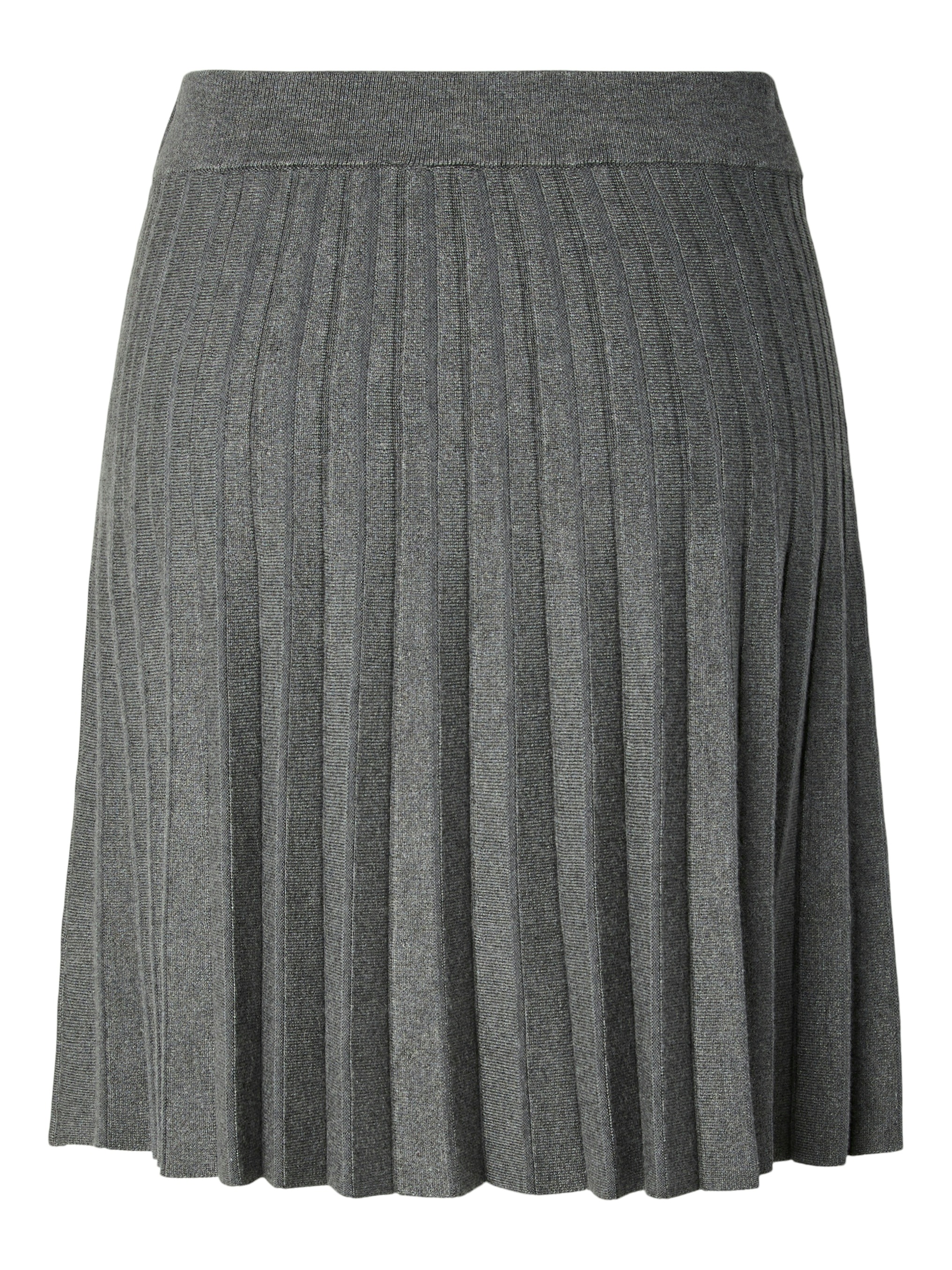 Y.A.S Strickrock »YASELENA HW PLEATED SKIRT S. NOOS« Viskosemischung