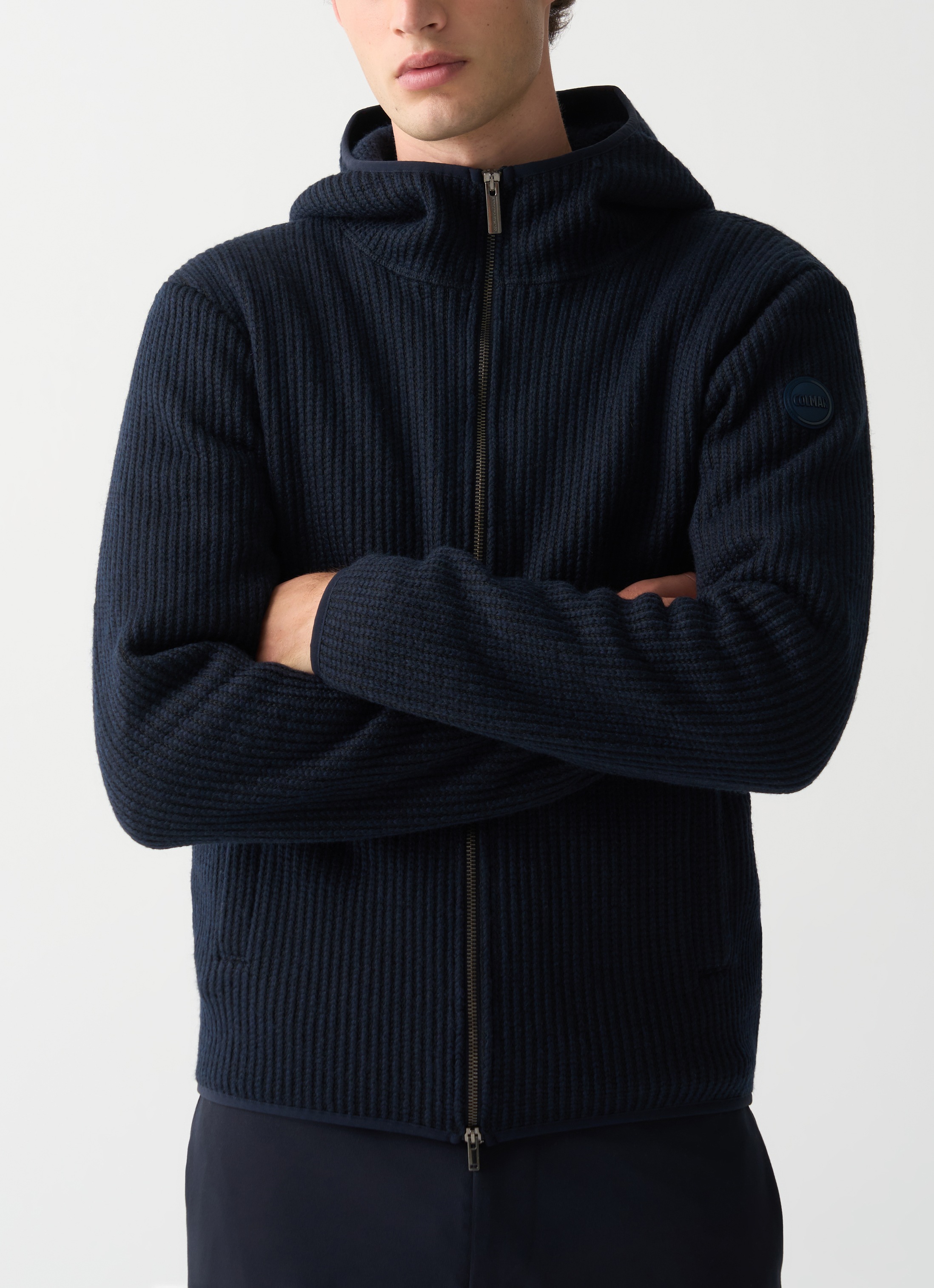 Colmar Kapuzenstrickjacke "MENS SWEATER", regular fit, mit Kapuze günstig online kaufen