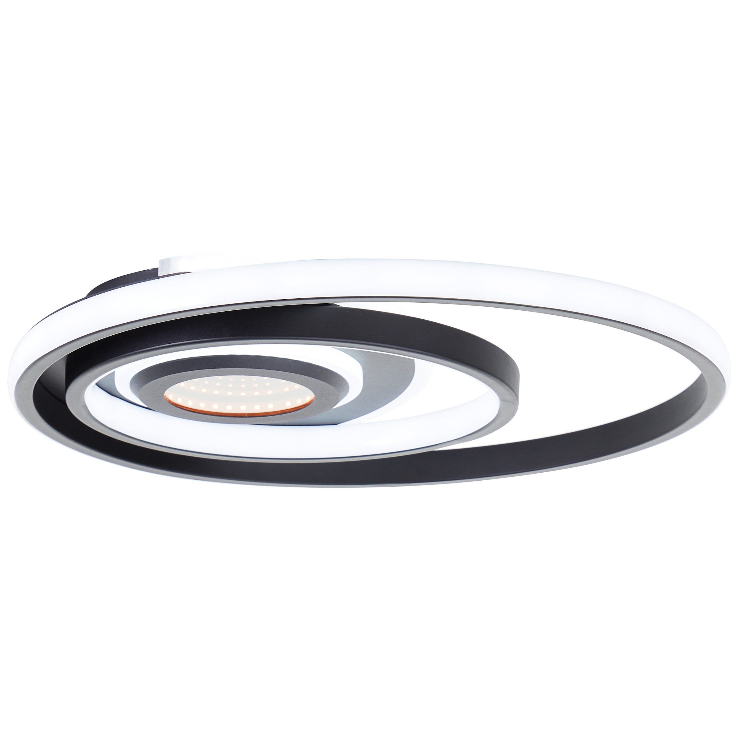 Brilliant LED Deckenleuchte »Opame«, Ø 41 cm, 4400 lm, dimmbar, 3000-6500 K, Fernbedienung, Metall, schwarz