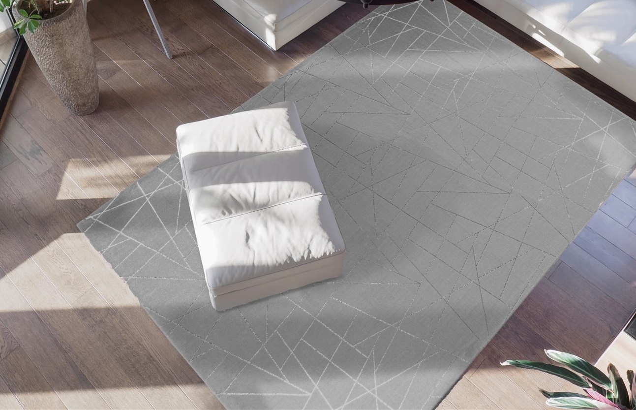 me gusta Teppich "Bijou 125" rechteckig 20 mm Höhe Glanz Effekt, weicher Flor, Wohnzimmer, Schlafzimmer