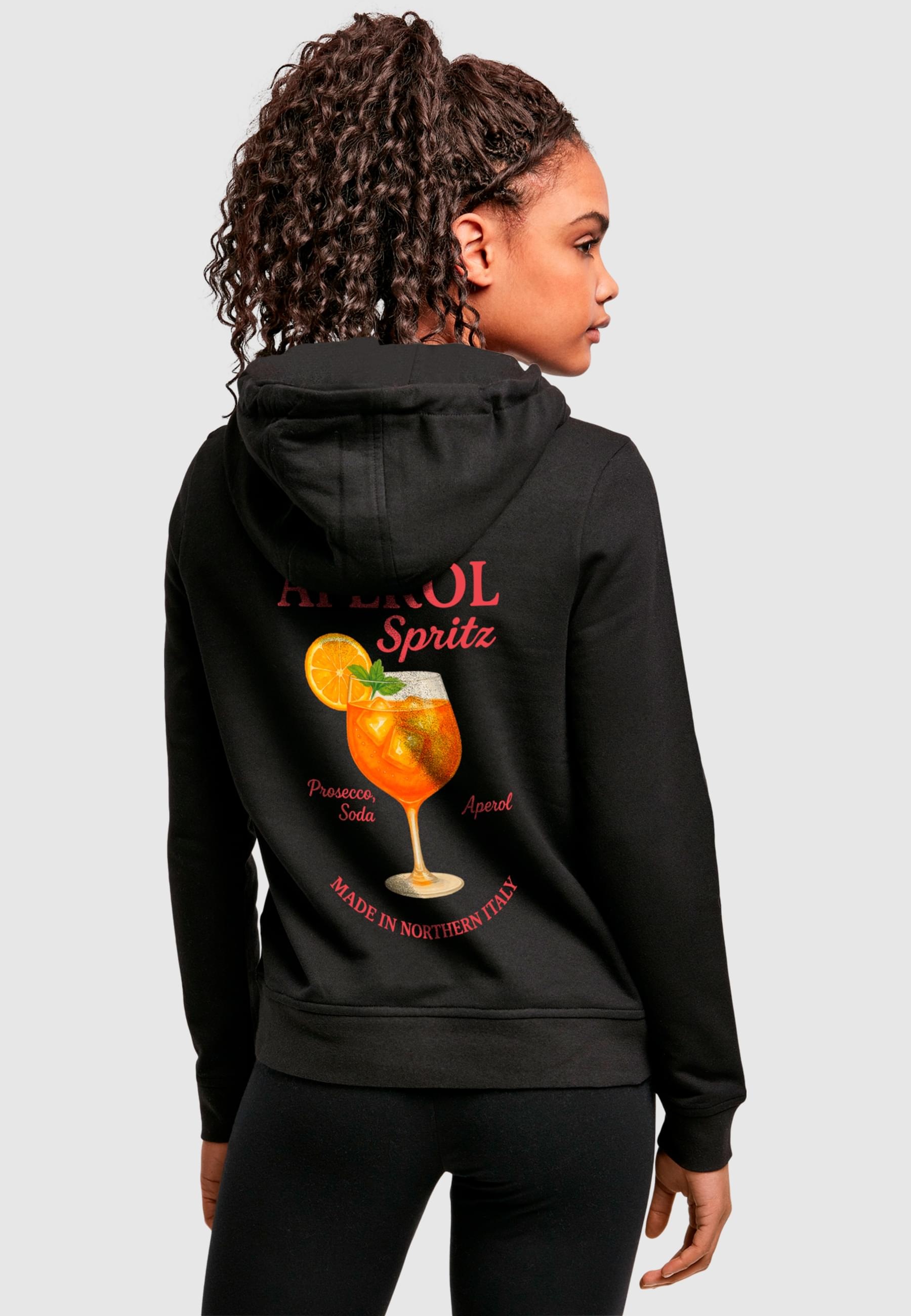Merchcode Kapuzenpullover »Merchcode Ladies Aperol Spritz Hoody«, (1 tlg.)