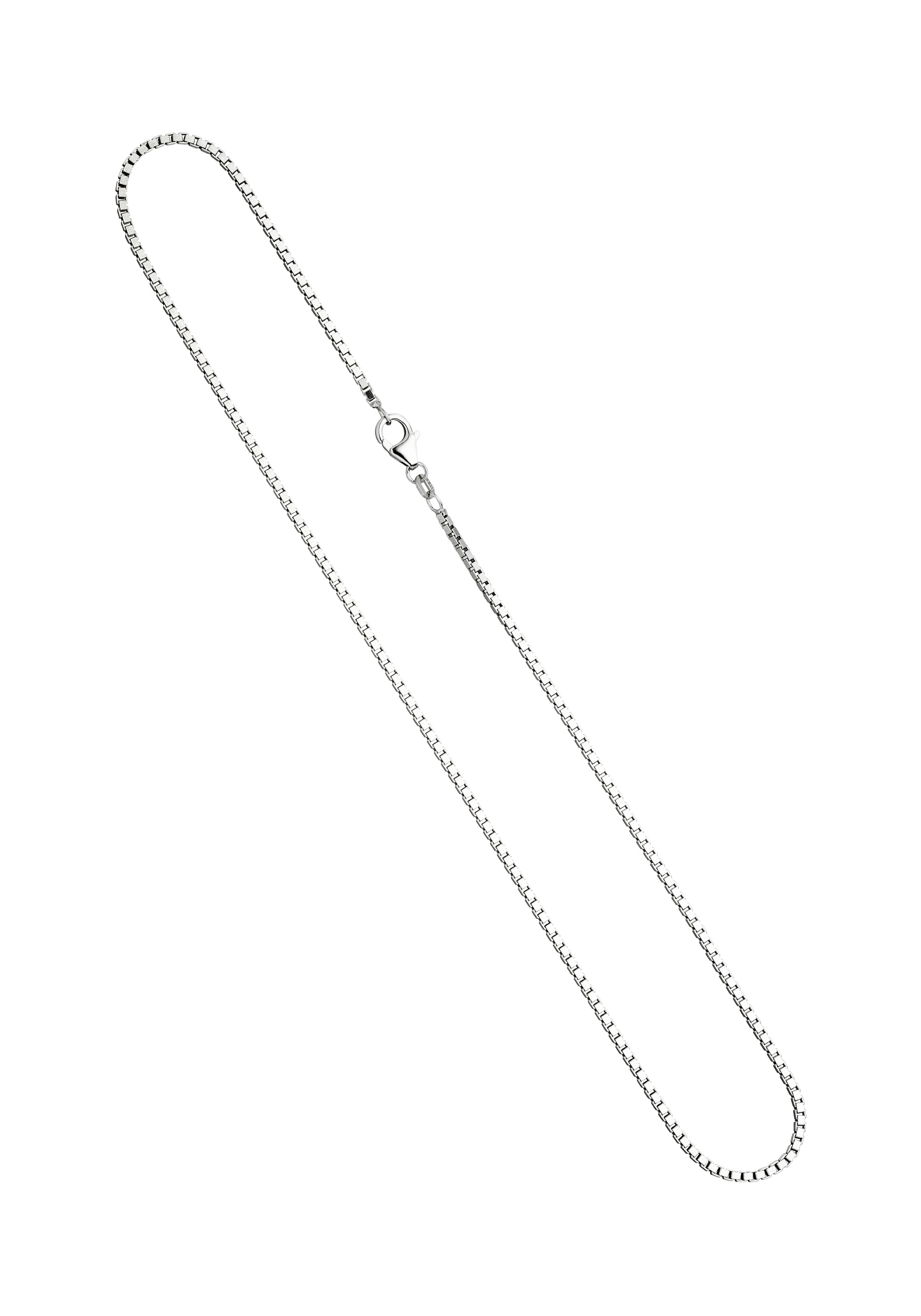 Silberkette »Venezianerkette rhodiniert«, 925 Silber 40 cm 1,2 mm