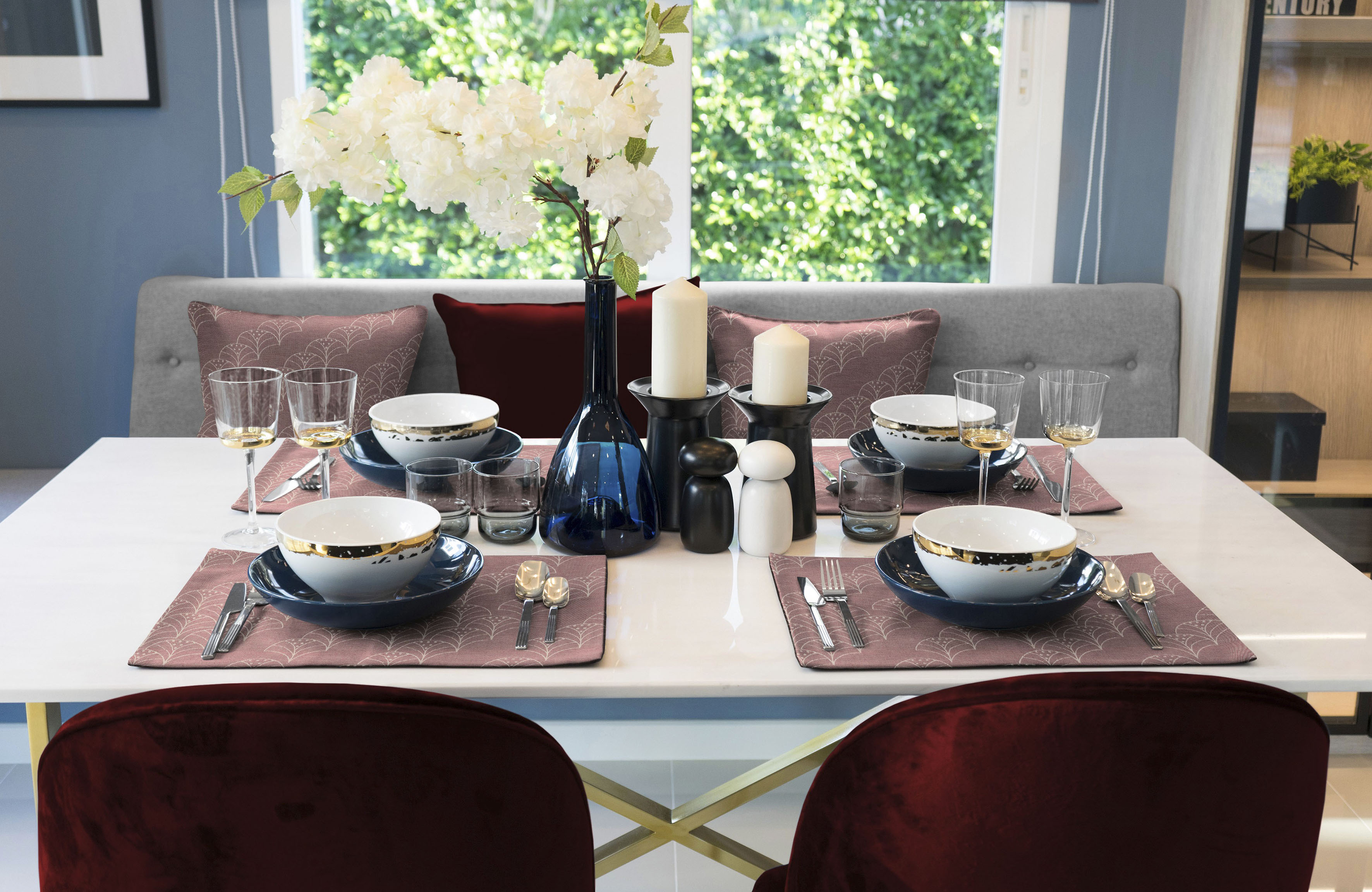 Adam Platzset "Argentinian Criolla Light" GOTS organic,zertifiziert durch CERES 0242,Made in Germany