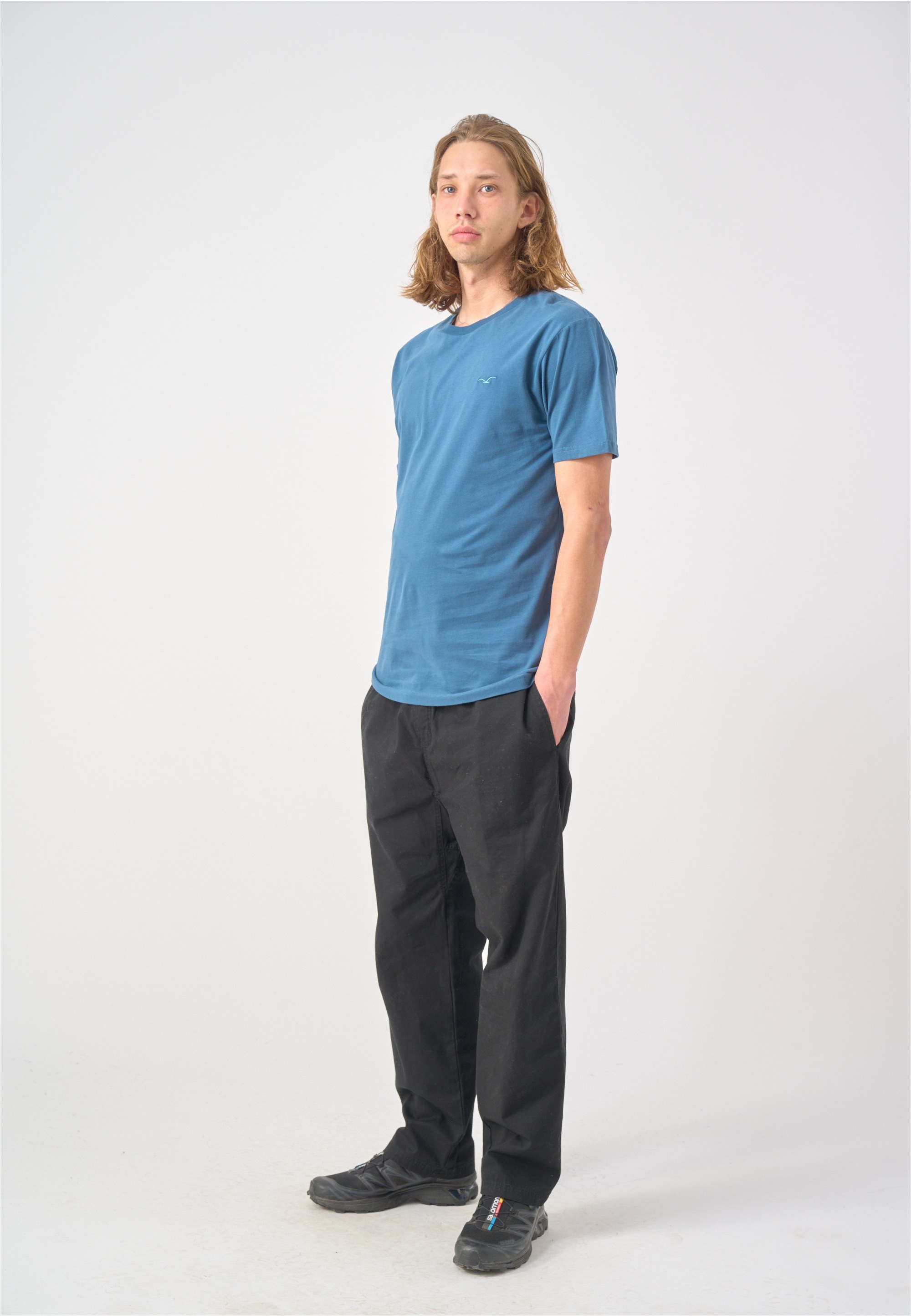 Cleptomanicx T-Shirt "Ligull Regular" 1 Stk. mit kleiner Logo-Stickerei günstig online kaufen