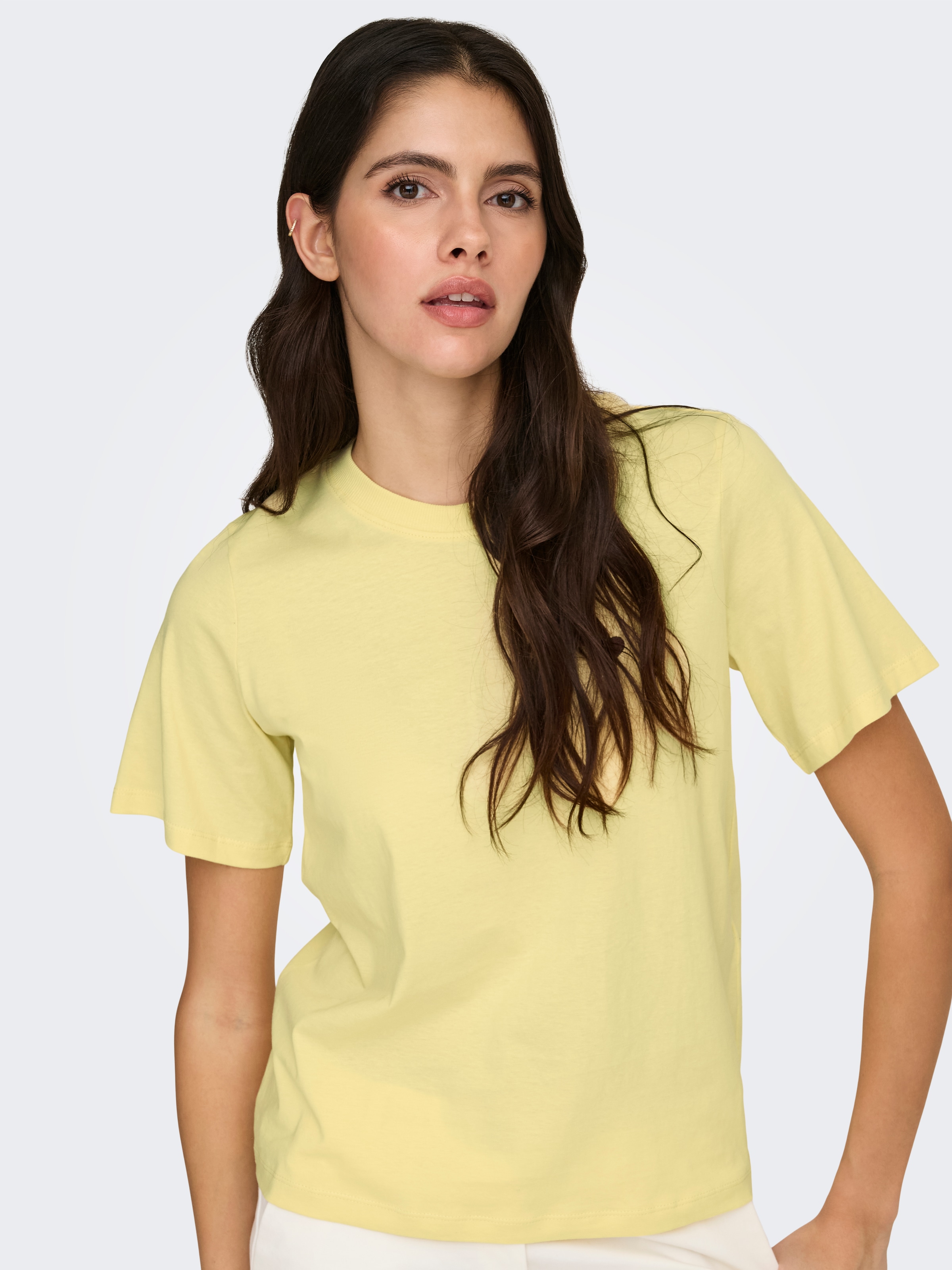 JDY Kurzarmshirt "JDYPISA S/S PRINT TOP JRS NOOS" Baumwolle, regular fit günstig online kaufen